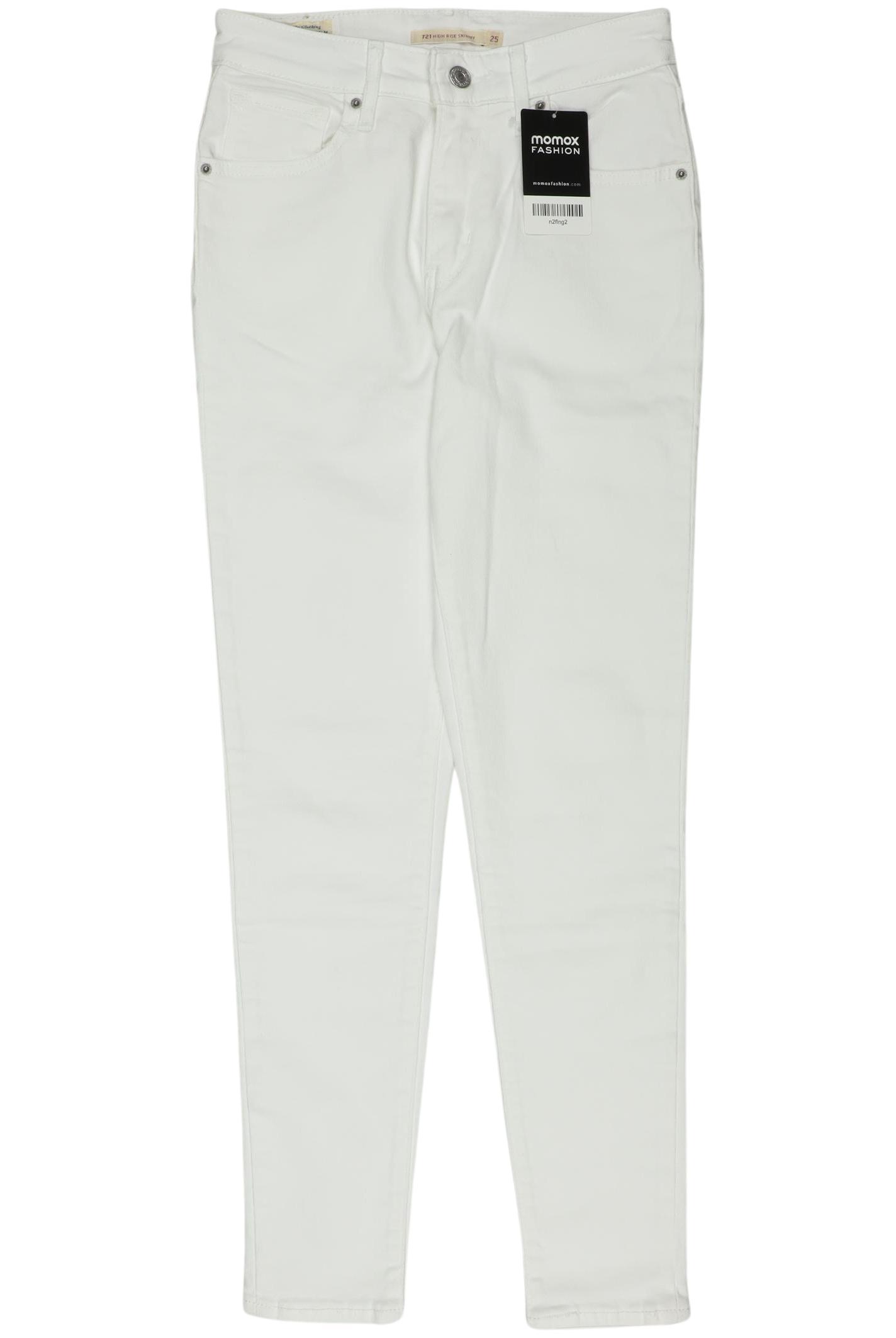 

Levis Damen Jeans, weiß, Gr. 25
