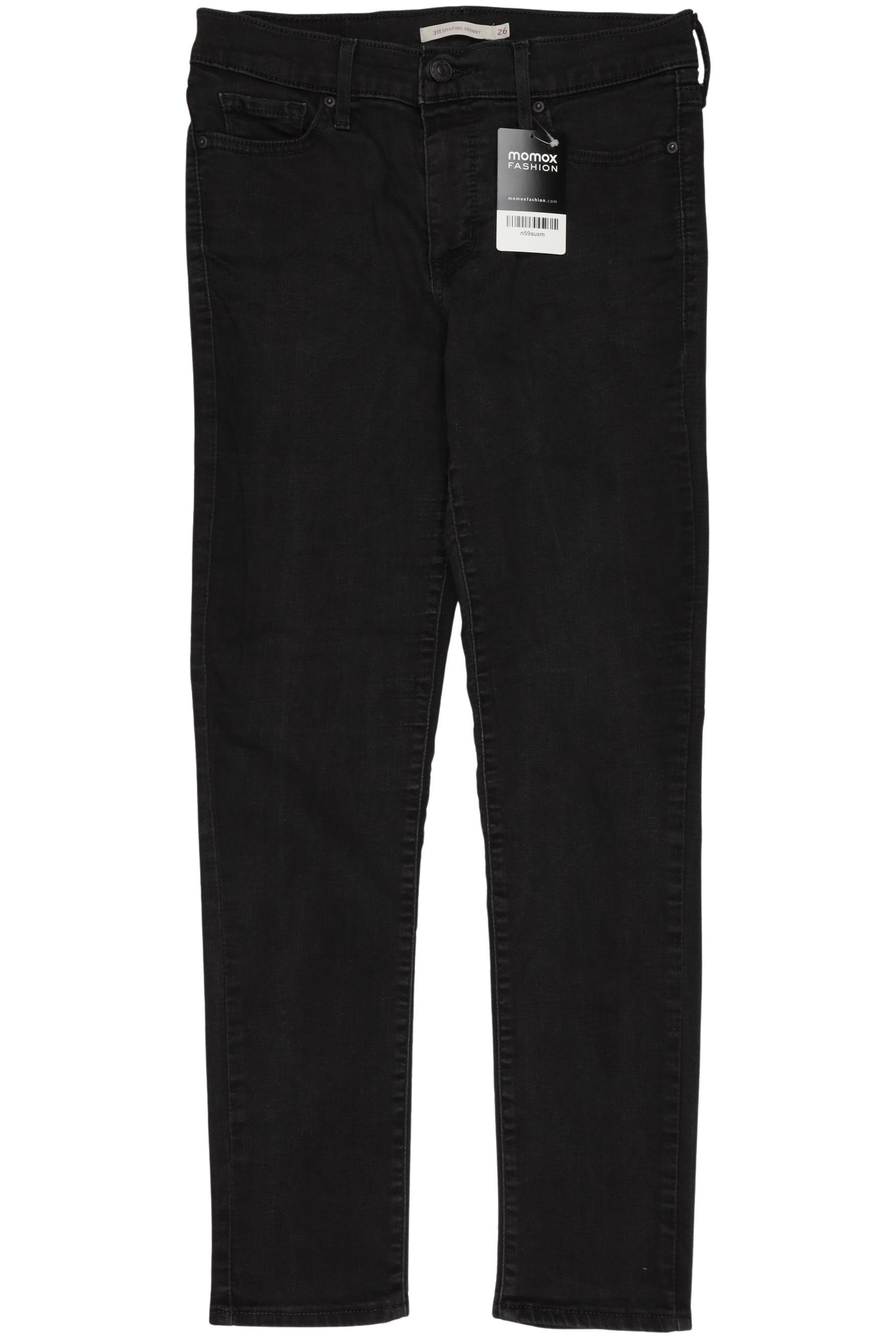 

Levis Damen Jeans, schwarz, Gr. 26