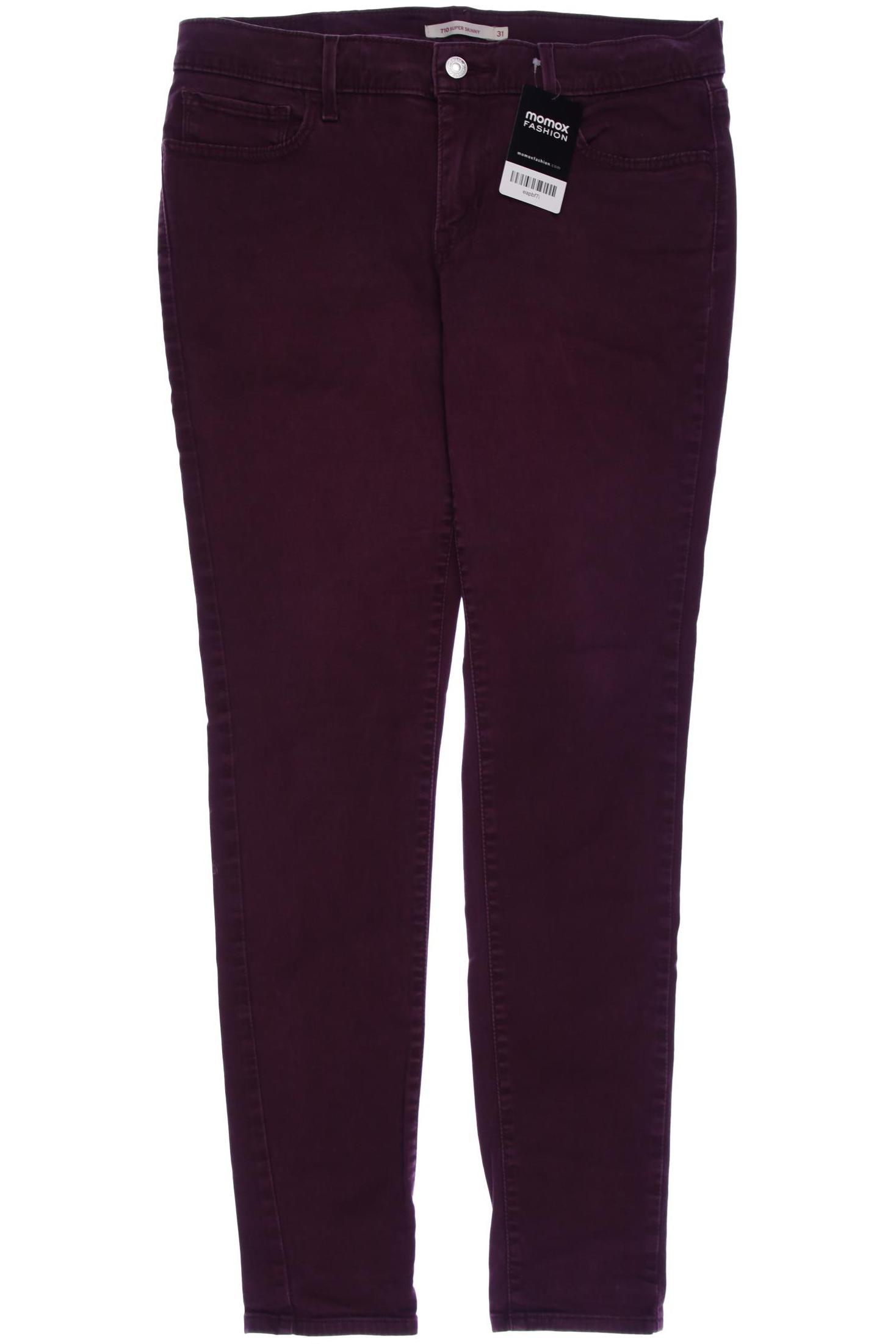 

Levis Damen Jeans, bordeaux