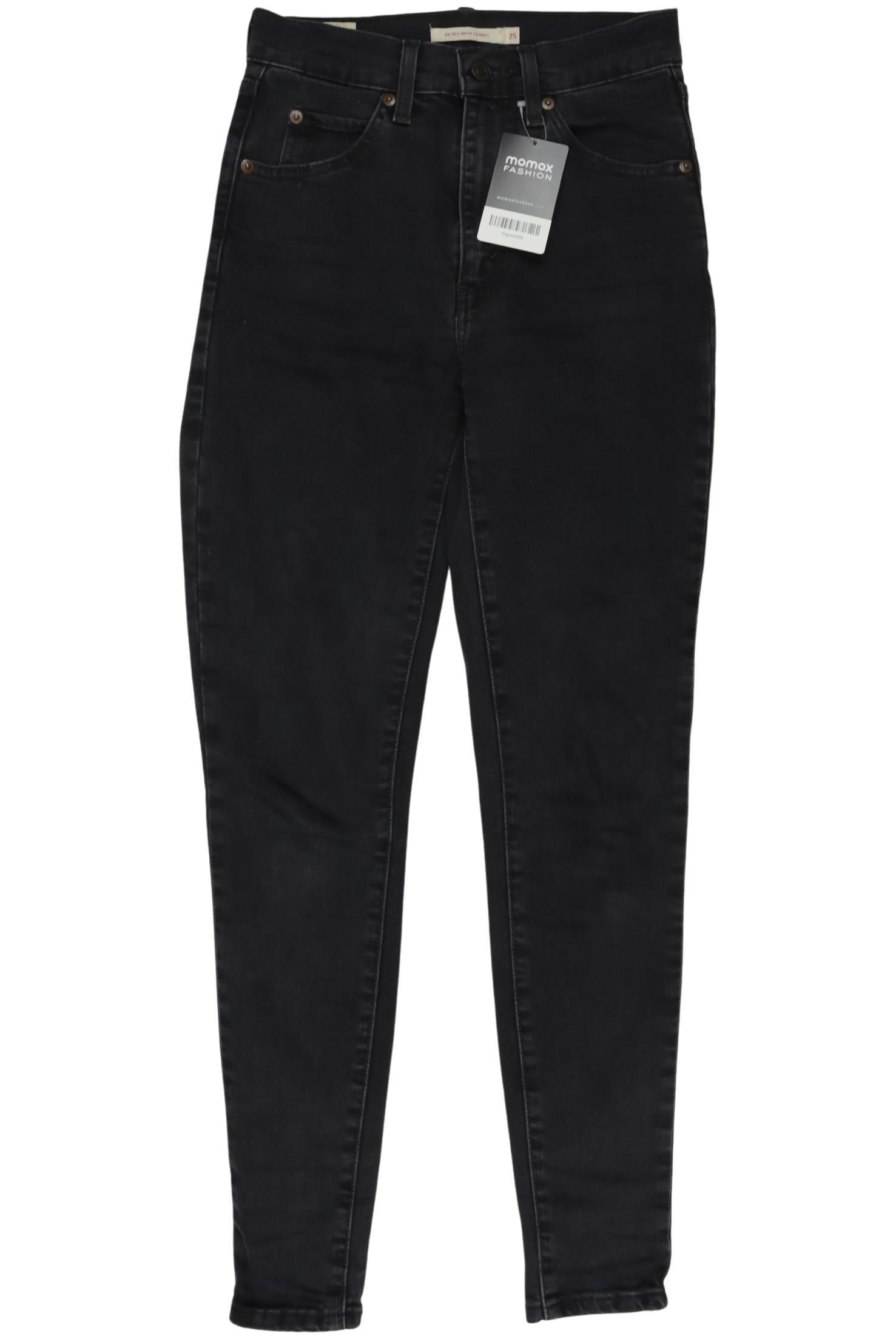 

Levis Damen Jeans, schwarz, Gr. 25