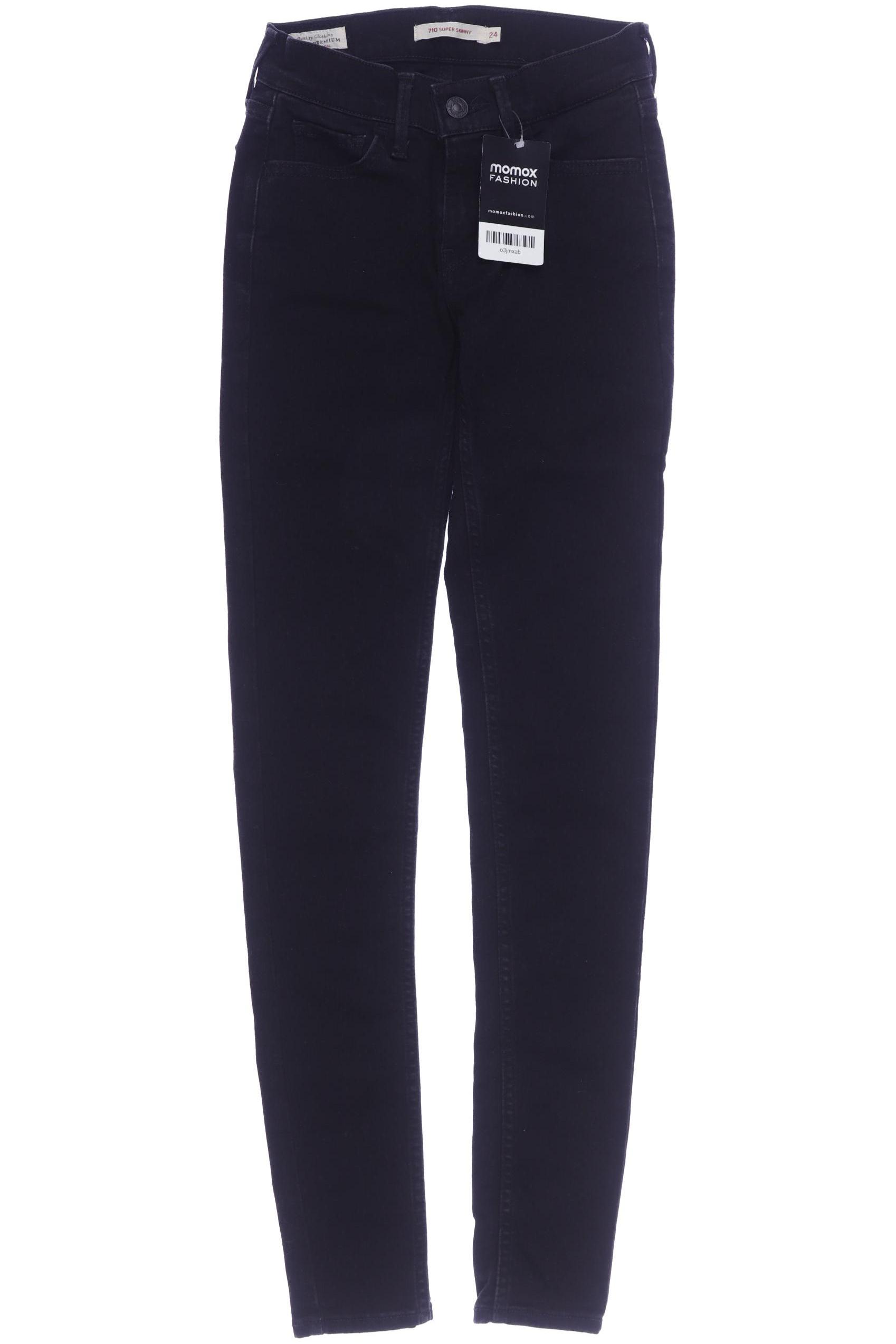 

Levis Damen Jeans, schwarz, Gr. 24