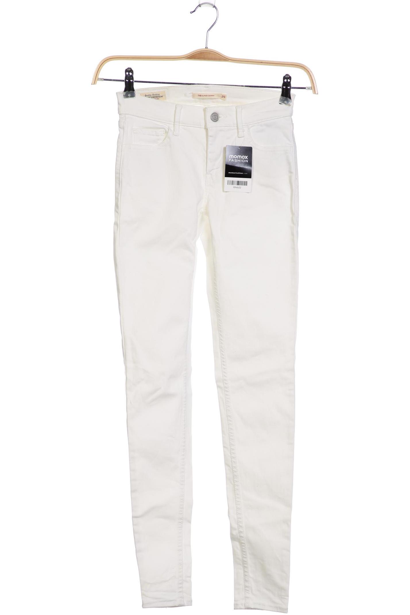 

Levis Damen Jeans, weiß, Gr. 25