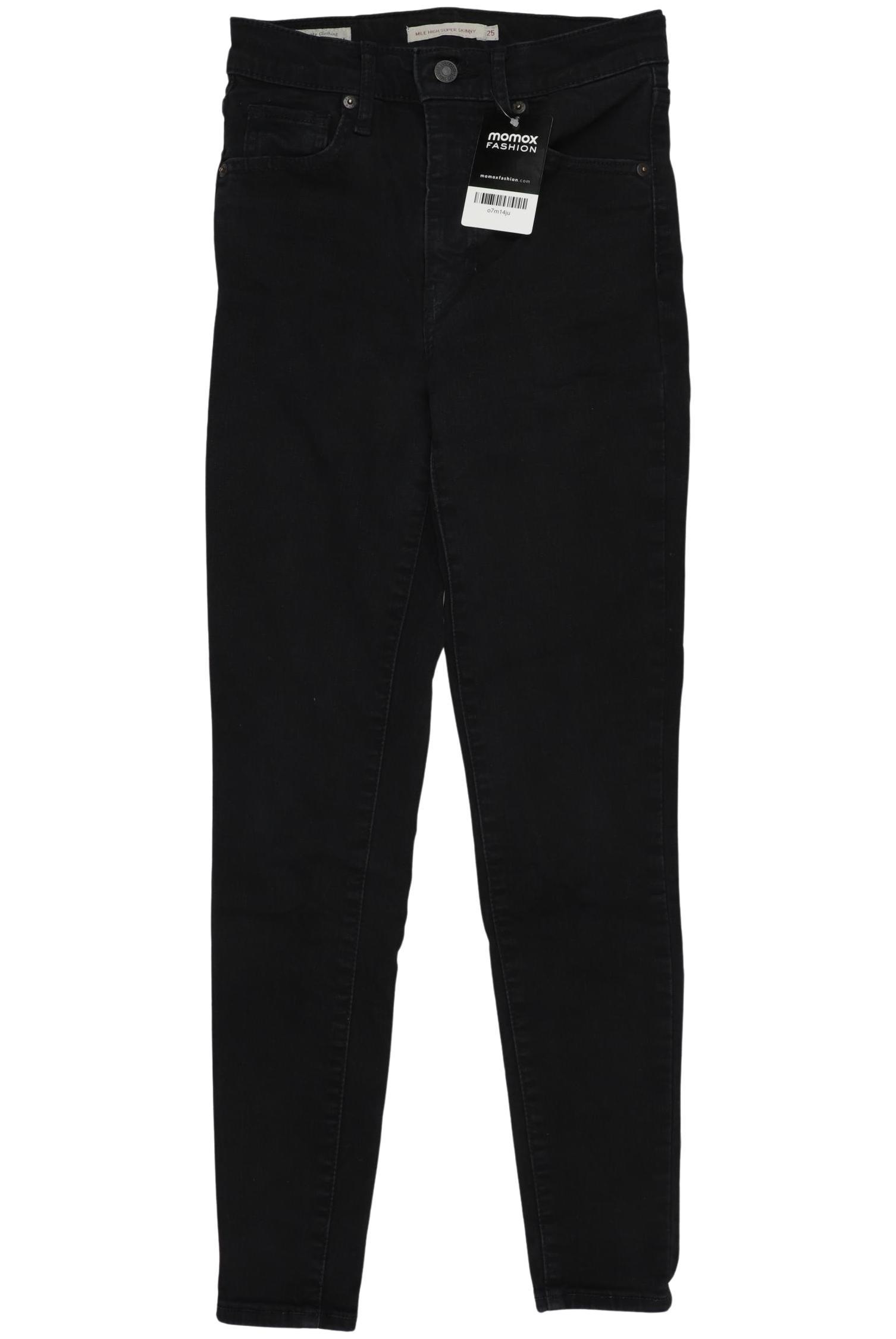 

Levis Damen Jeans, schwarz, Gr. 25