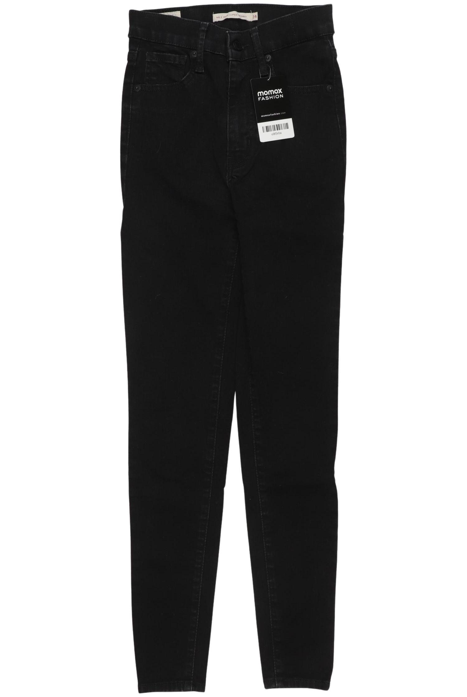 

Levis Damen Jeans, schwarz, Gr. 24