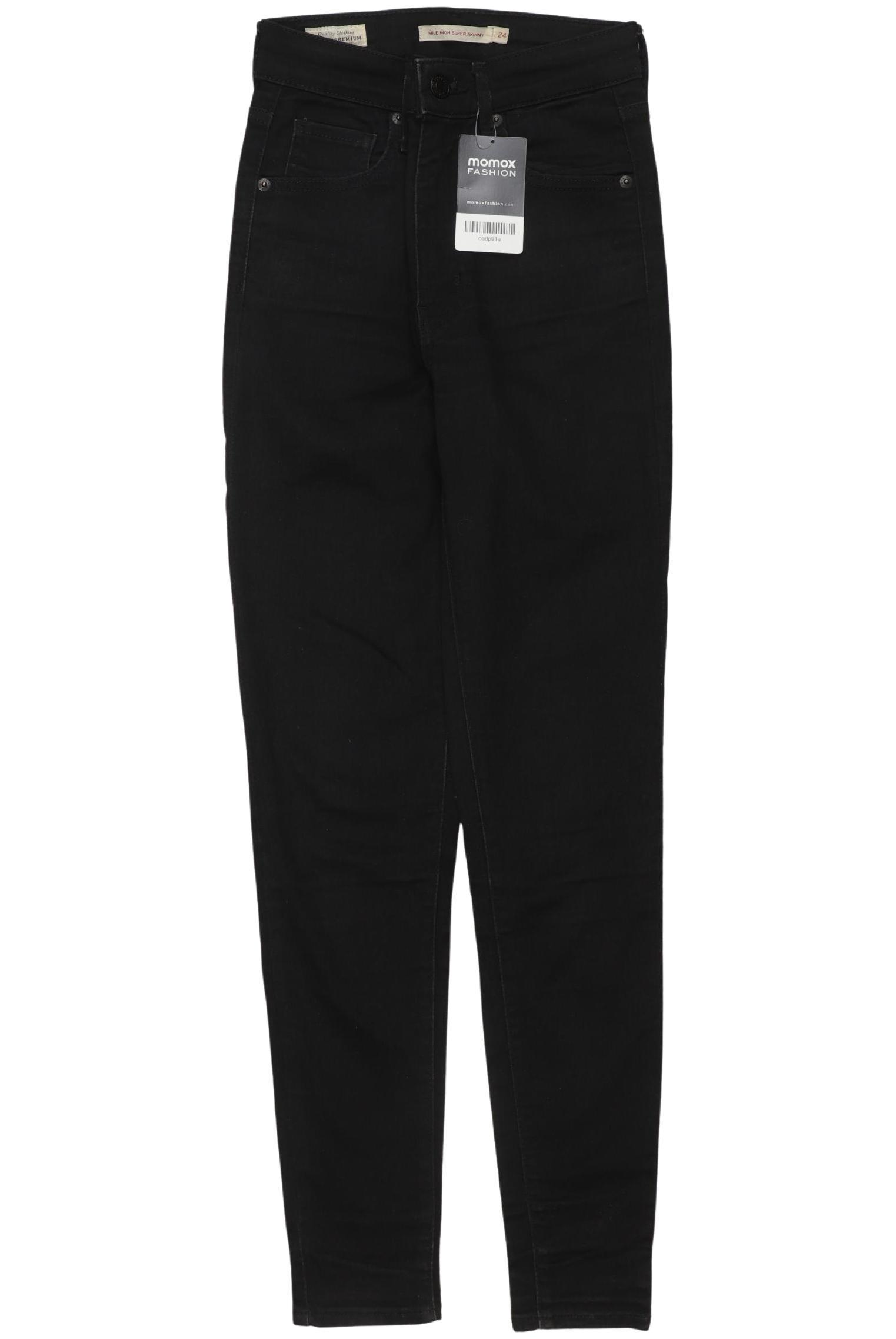 

Levis Damen Jeans, schwarz, Gr. 24