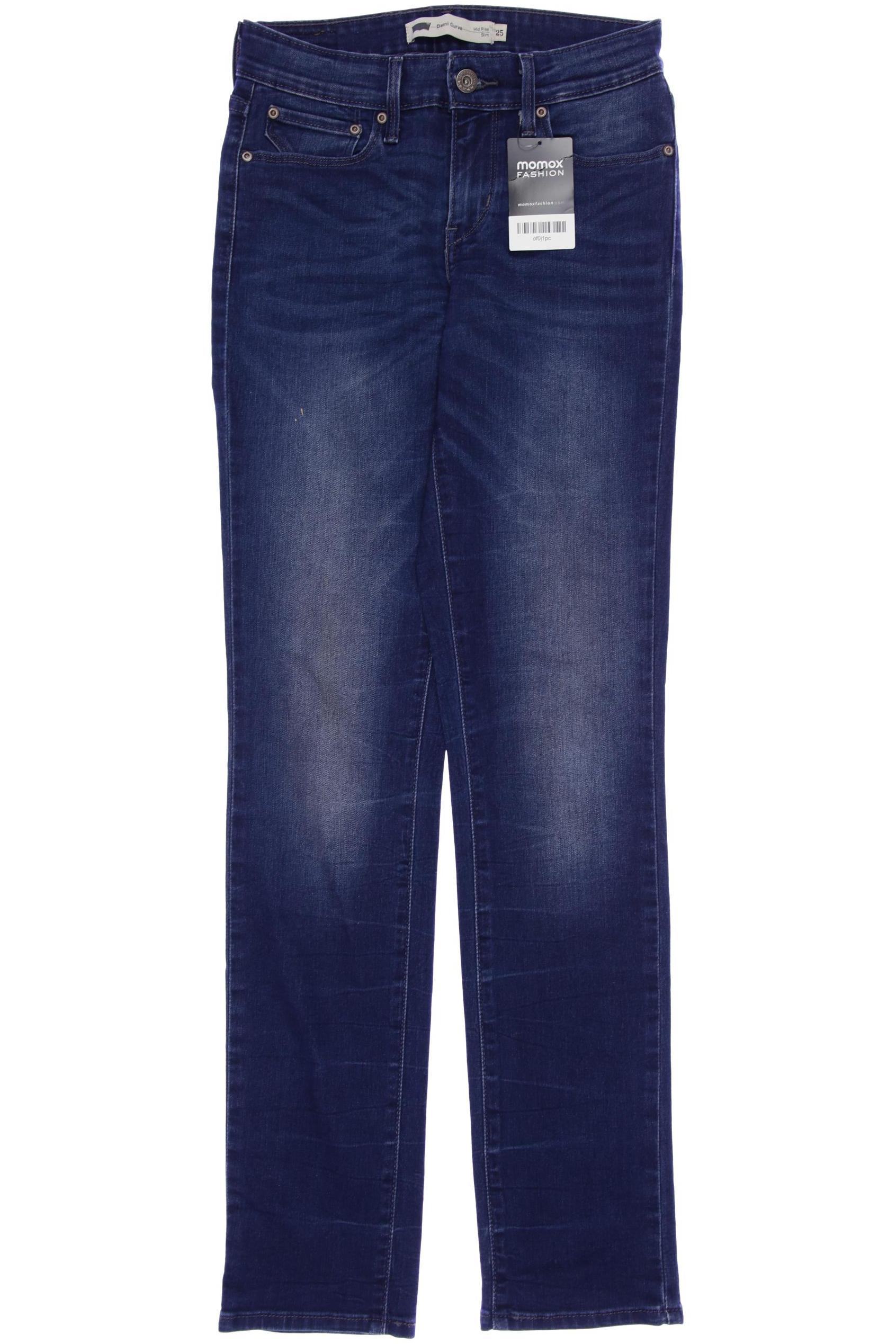 

Levis Damen Jeans, marineblau, Gr. 25
