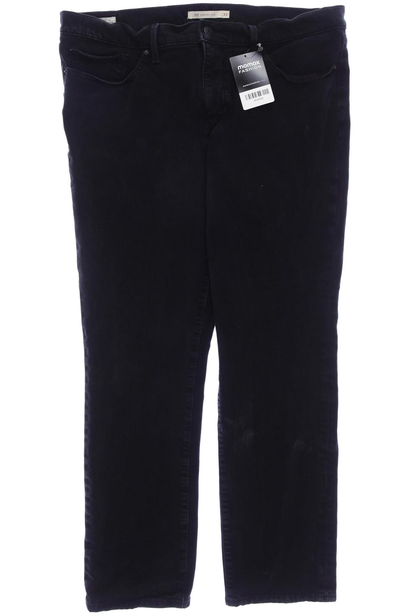 

Levis Damen Jeans, schwarz, Gr. 33
