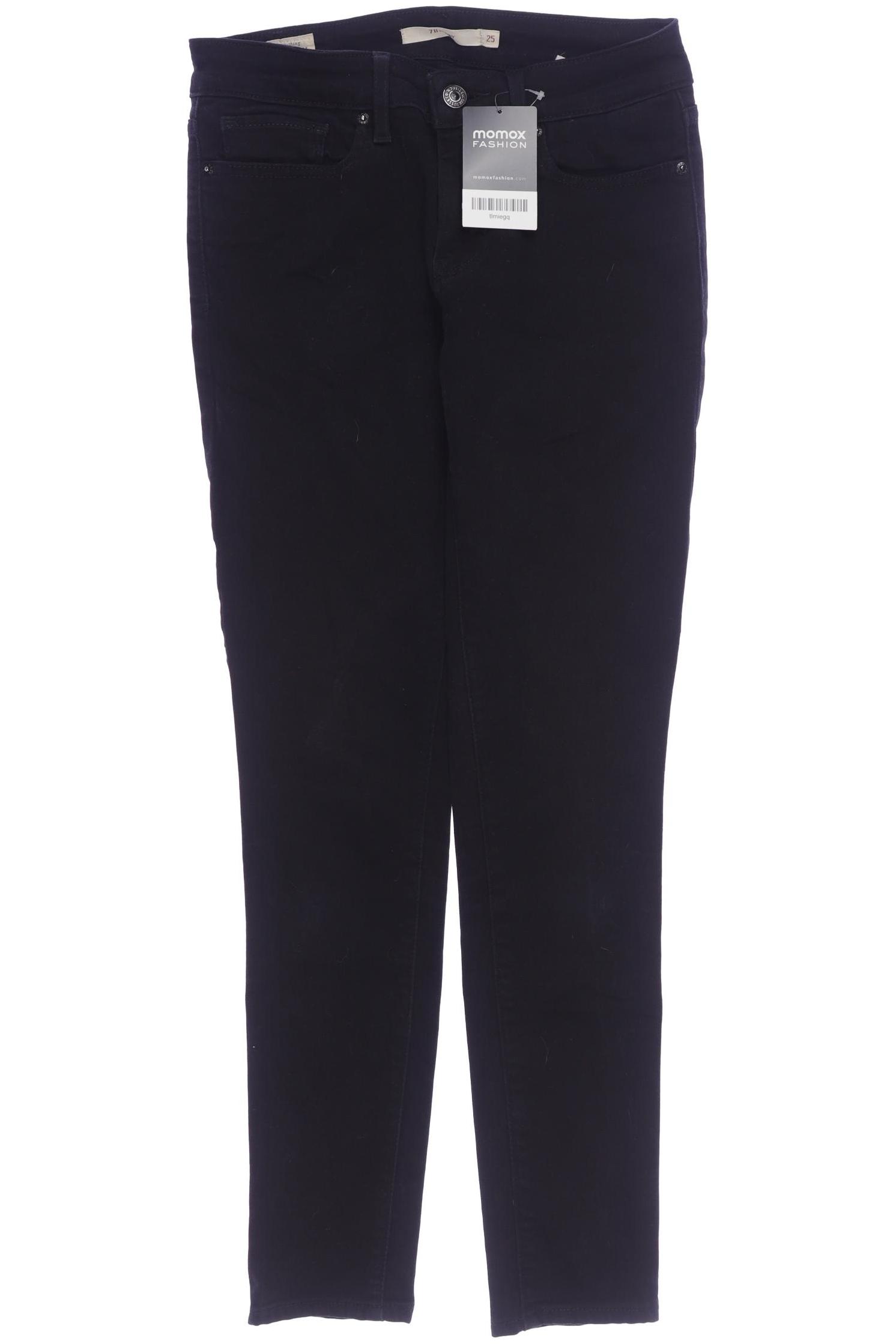 

Levis Damen Jeans, schwarz, Gr. 25