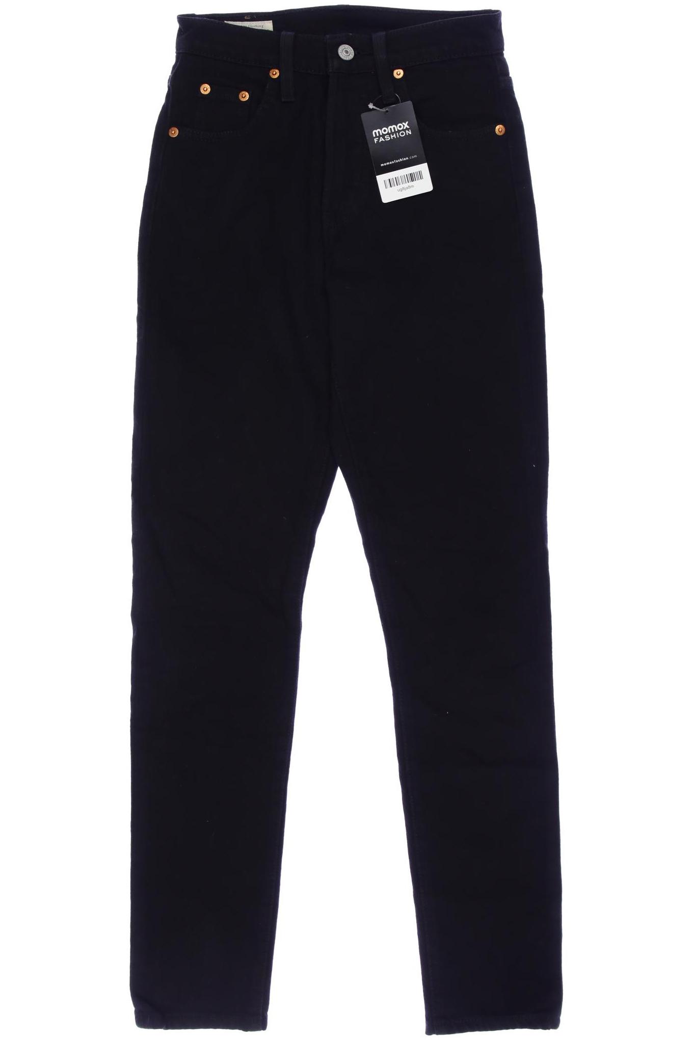 

Levis Damen Jeans, schwarz, Gr. 23