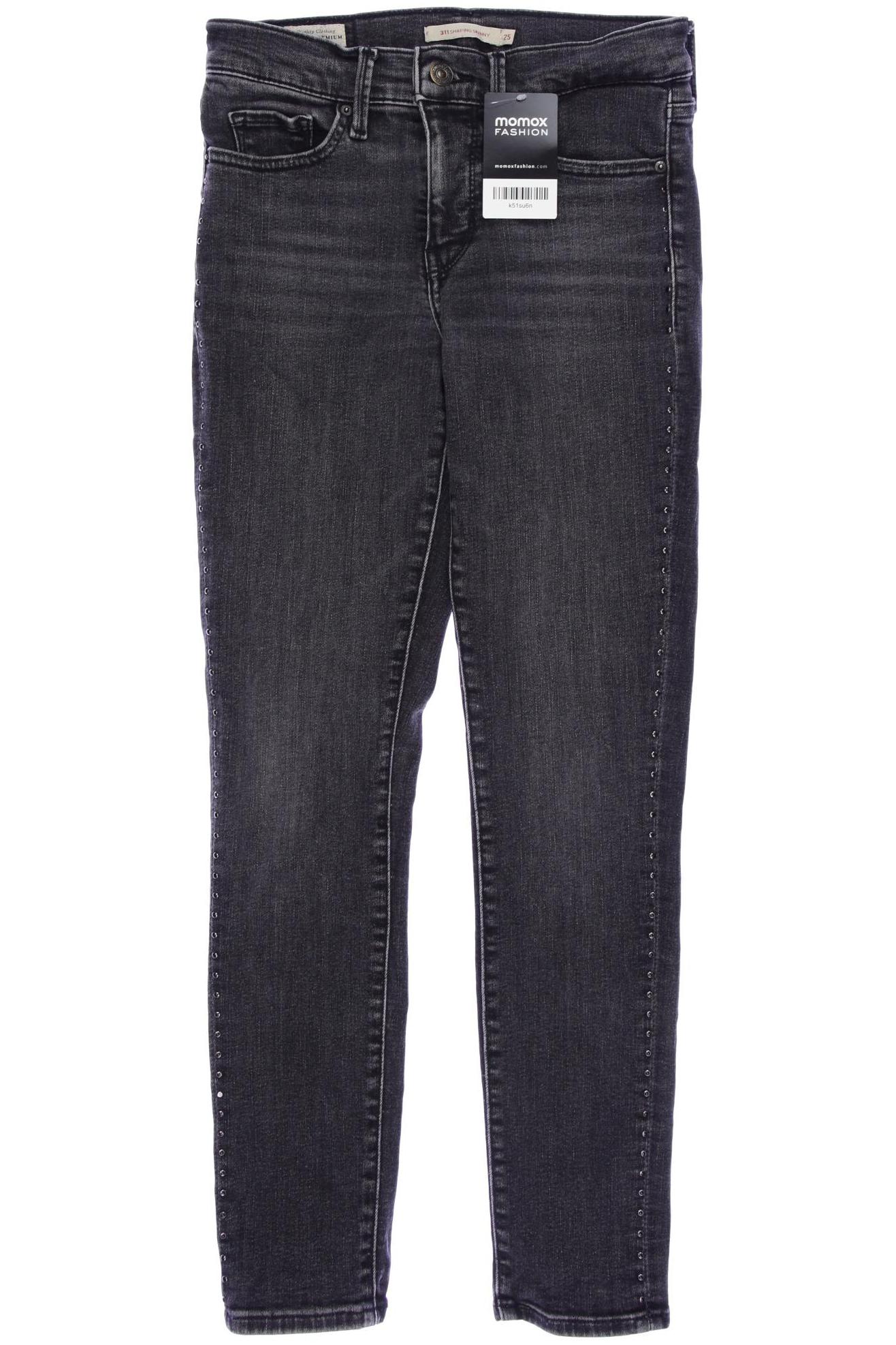 

Levis Damen Jeans, grau, Gr. 25