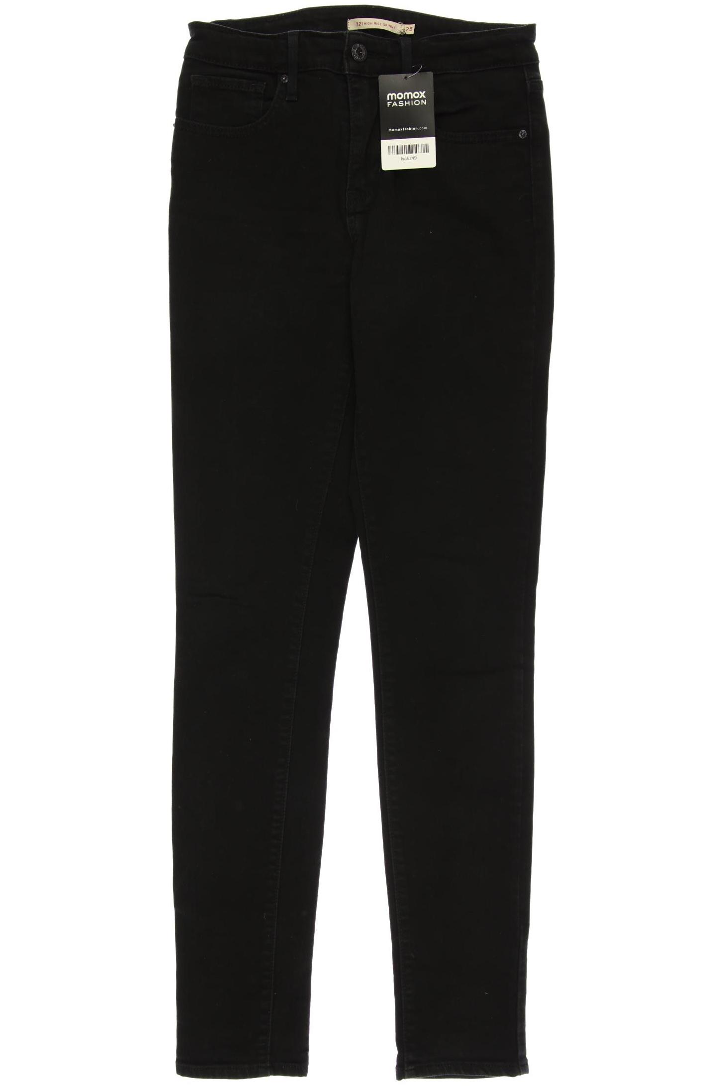 

Levis Damen Jeans, schwarz, Gr. 25
