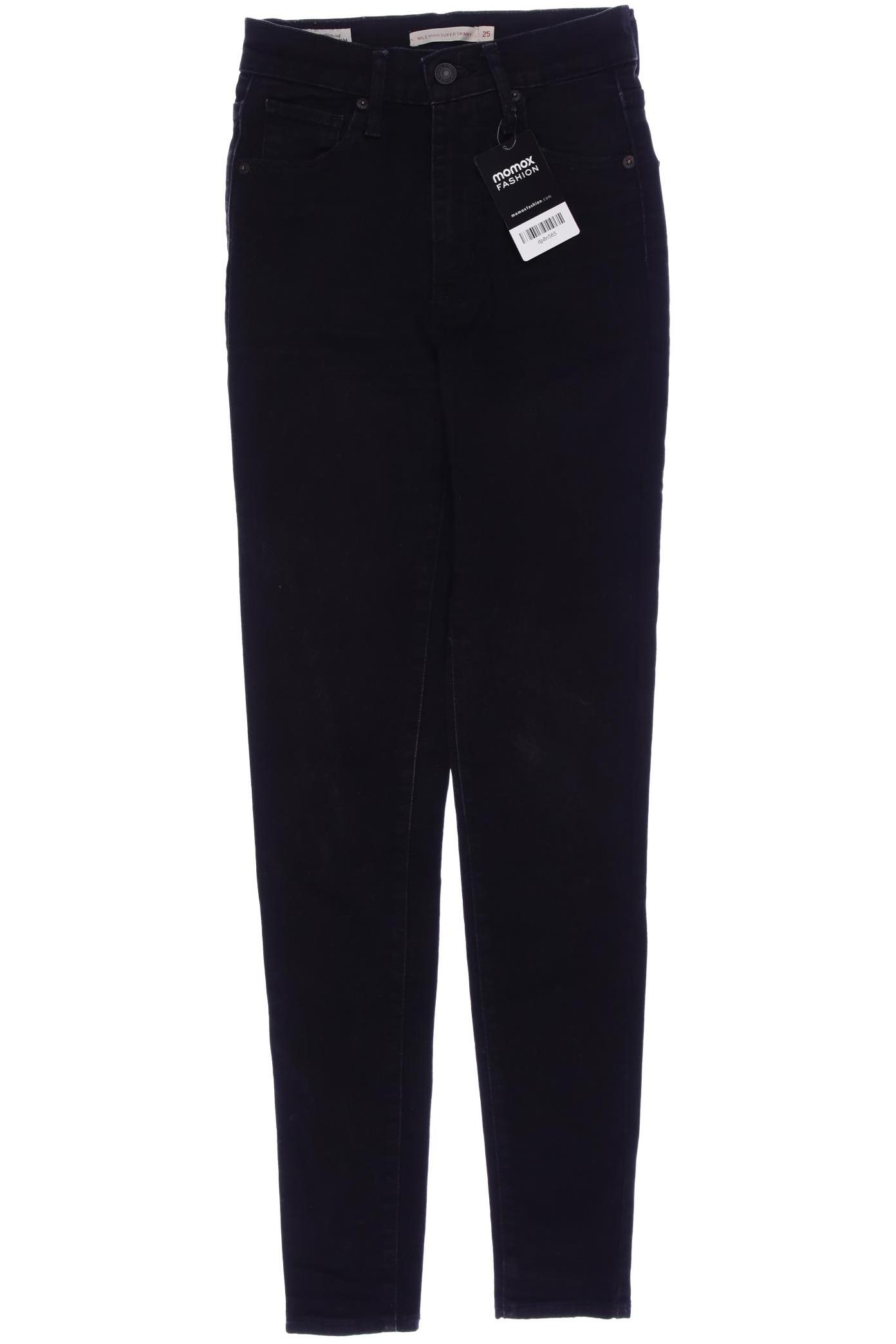 

Levis Damen Jeans, schwarz, Gr. 25