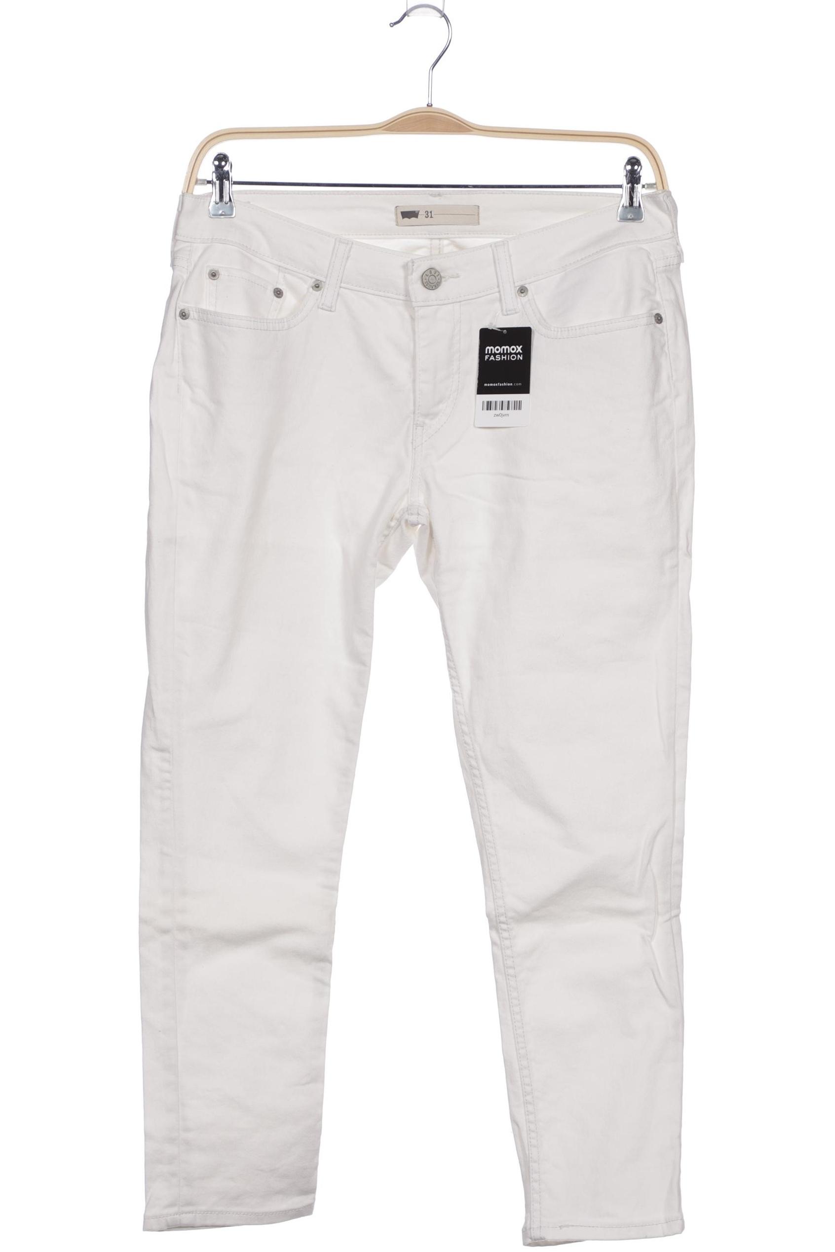 

Levis Damen Jeans, weiß, Gr. 31