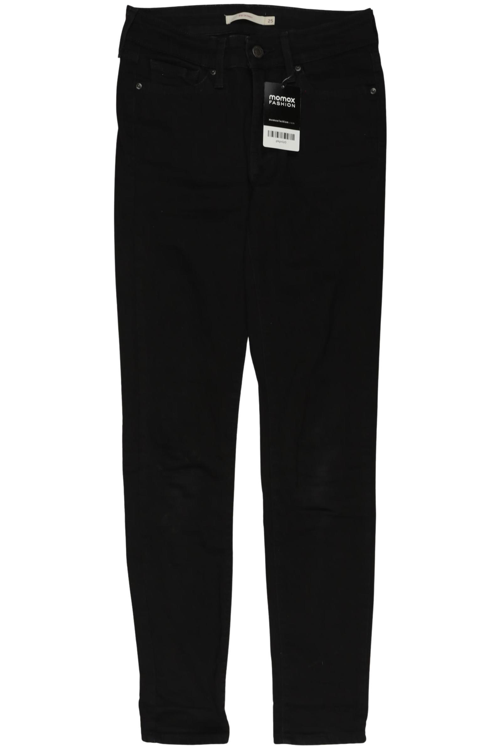 

Levis Damen Jeans, schwarz, Gr. 25