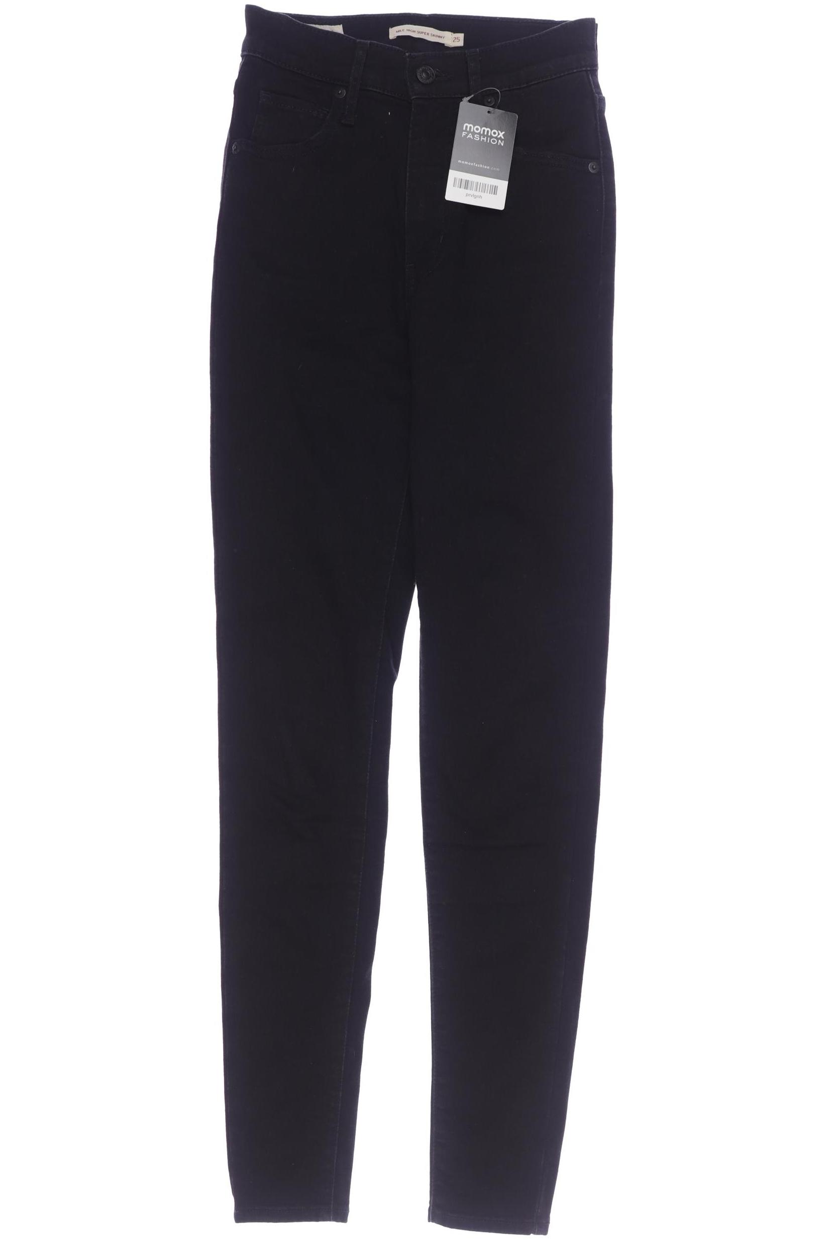 

Levis Damen Jeans, schwarz, Gr. 25