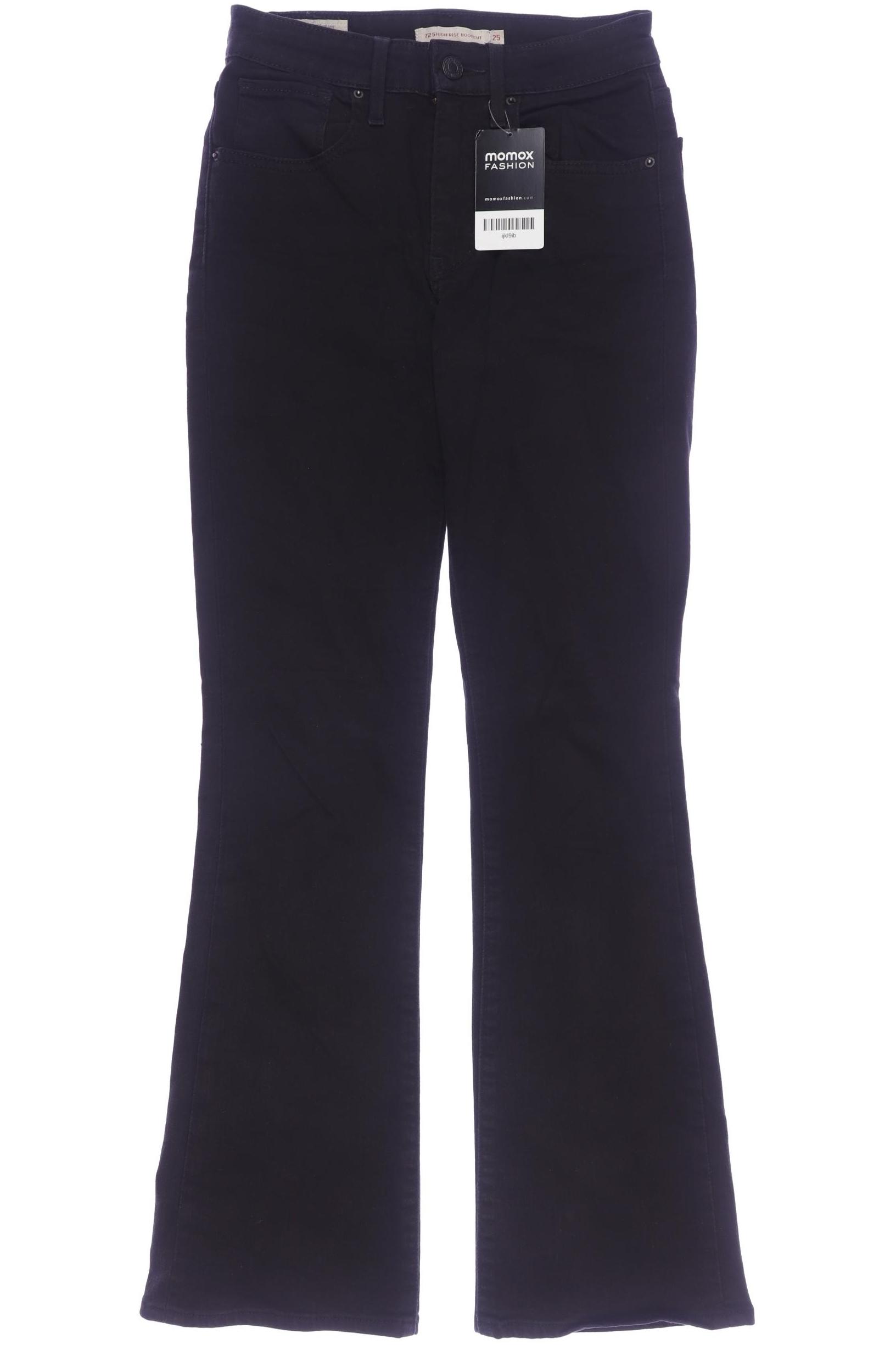 

Levis Damen Jeans, schwarz, Gr. 25