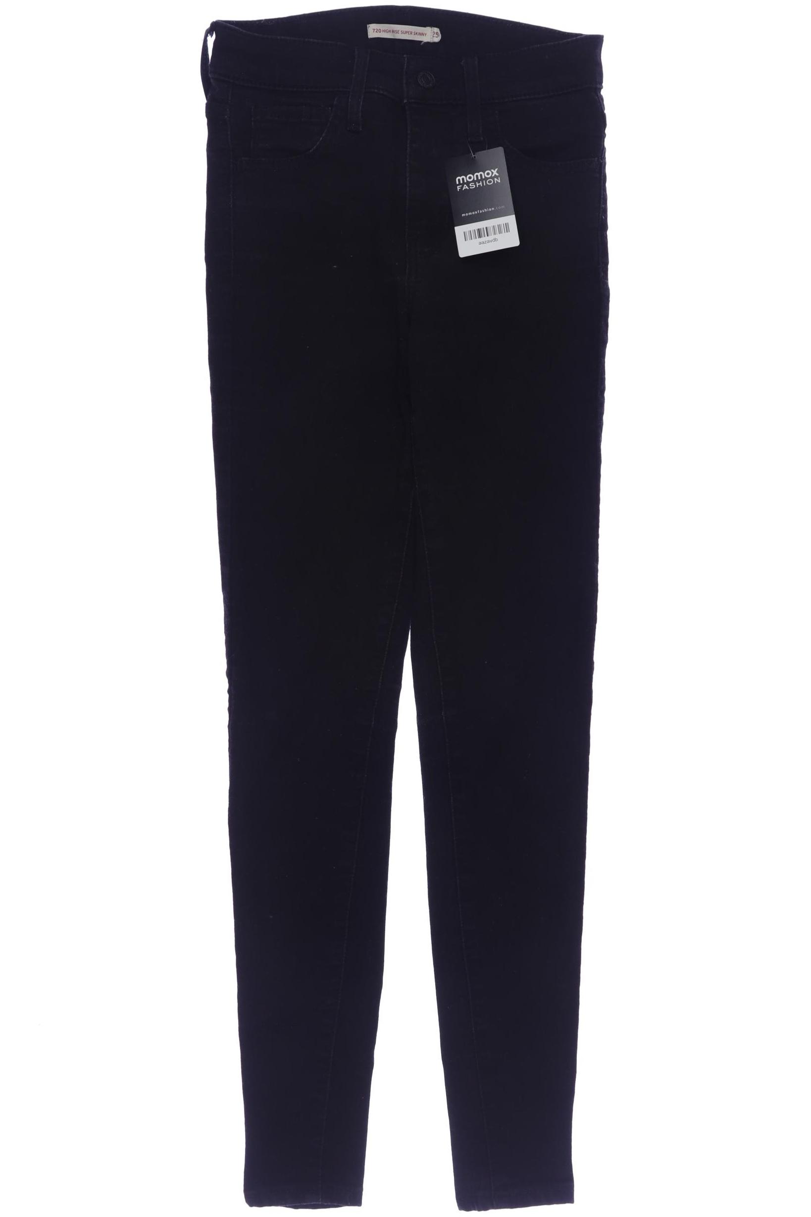 

Levis Damen Jeans, schwarz, Gr. 25