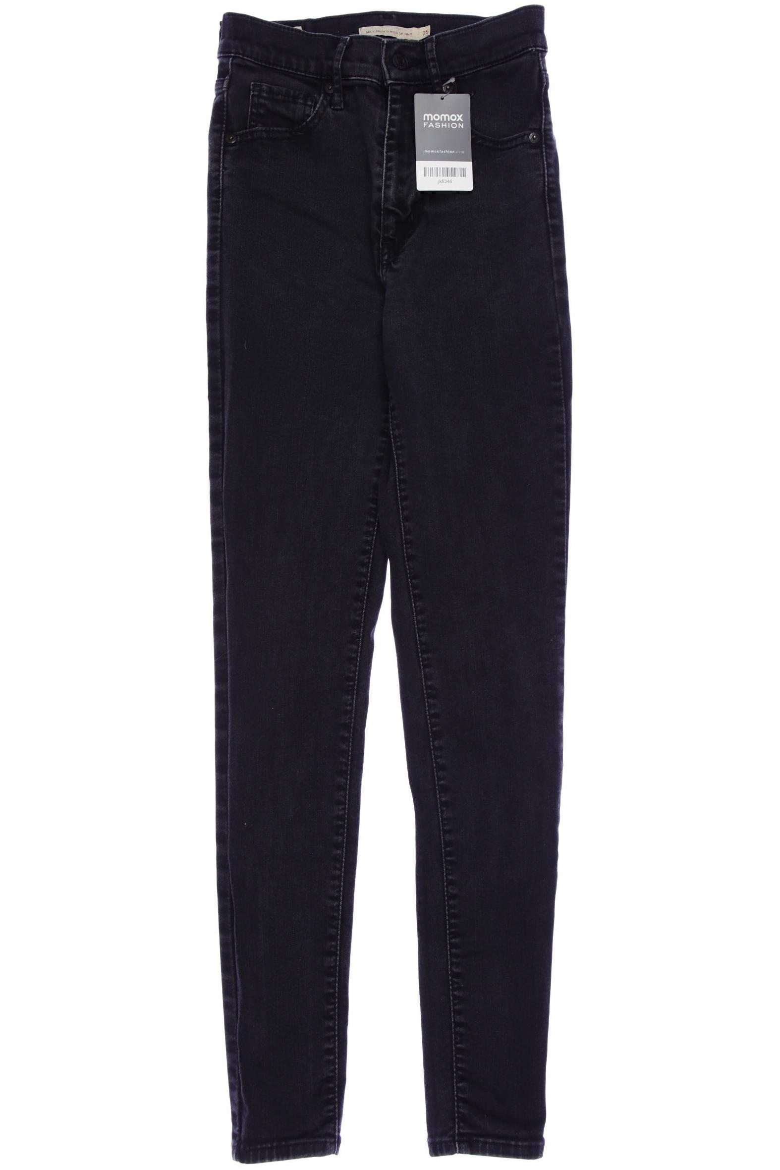 

Levis Damen Jeans, schwarz, Gr. 25
