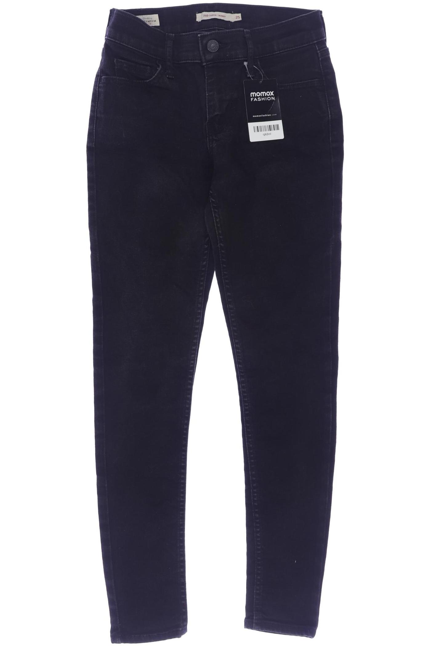 

Levis Damen Jeans, schwarz, Gr. 25