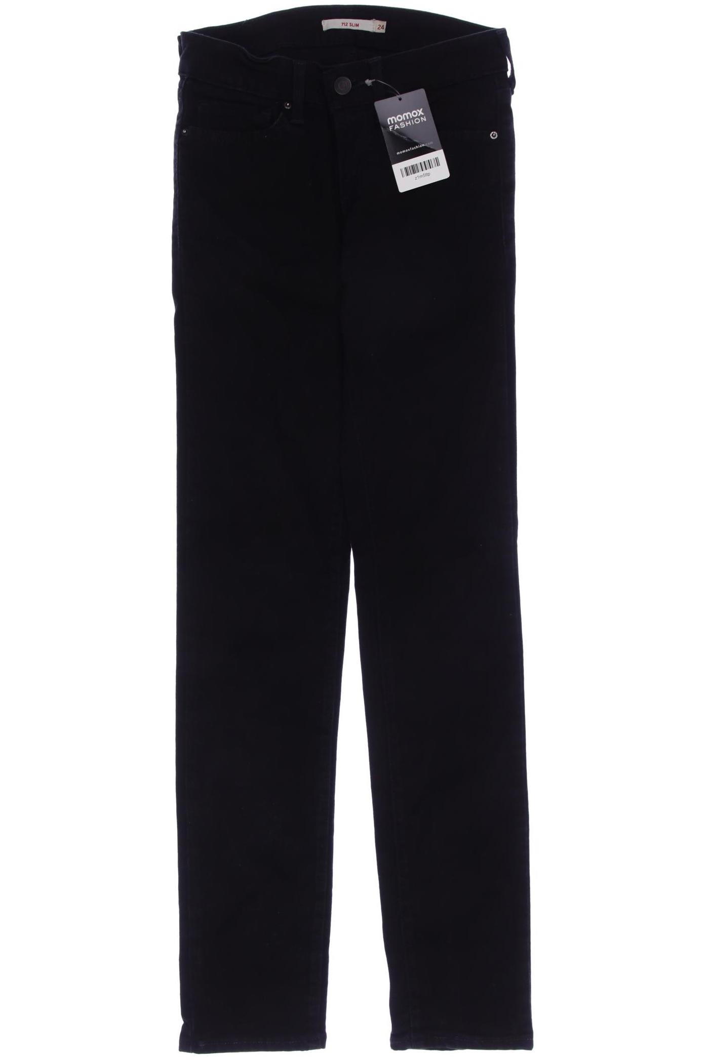 

Levis Damen Jeans, schwarz, Gr. 24