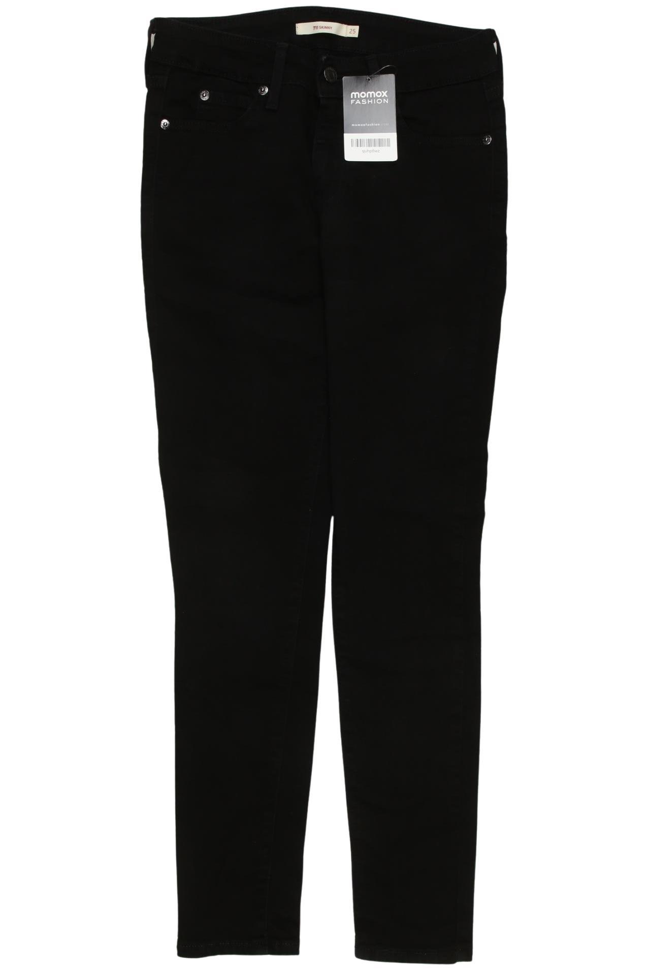 

Levis Damen Jeans, schwarz, Gr. 25