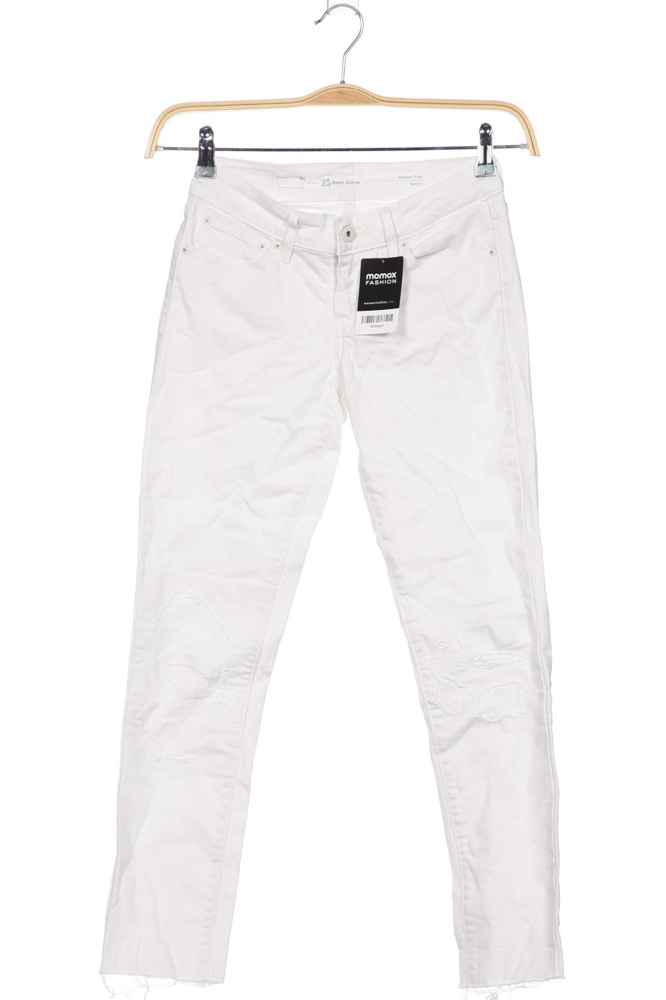 

Levis Damen Jeans, weiß, Gr. 25