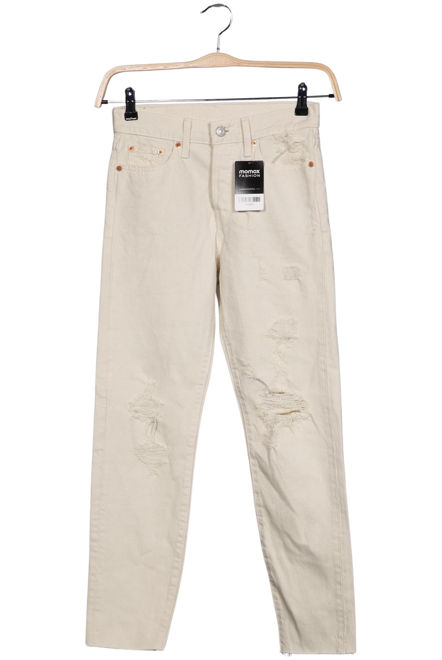 

Levis Damen Jeans, cremeweiß, Gr. 25