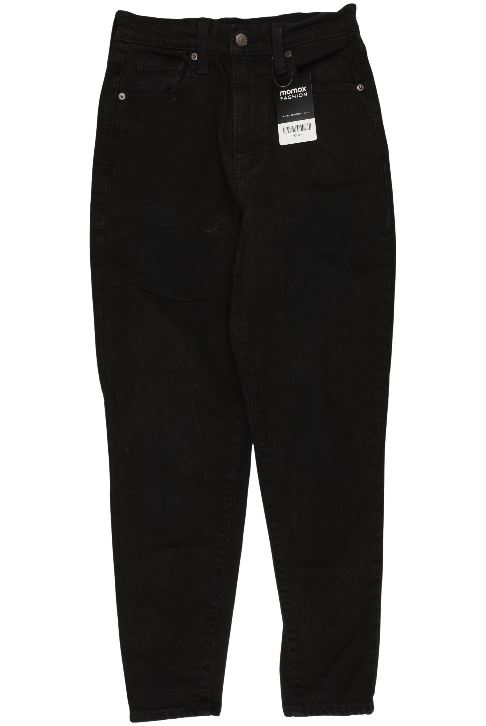 

Levis Damen Jeans, schwarz, Gr. 25