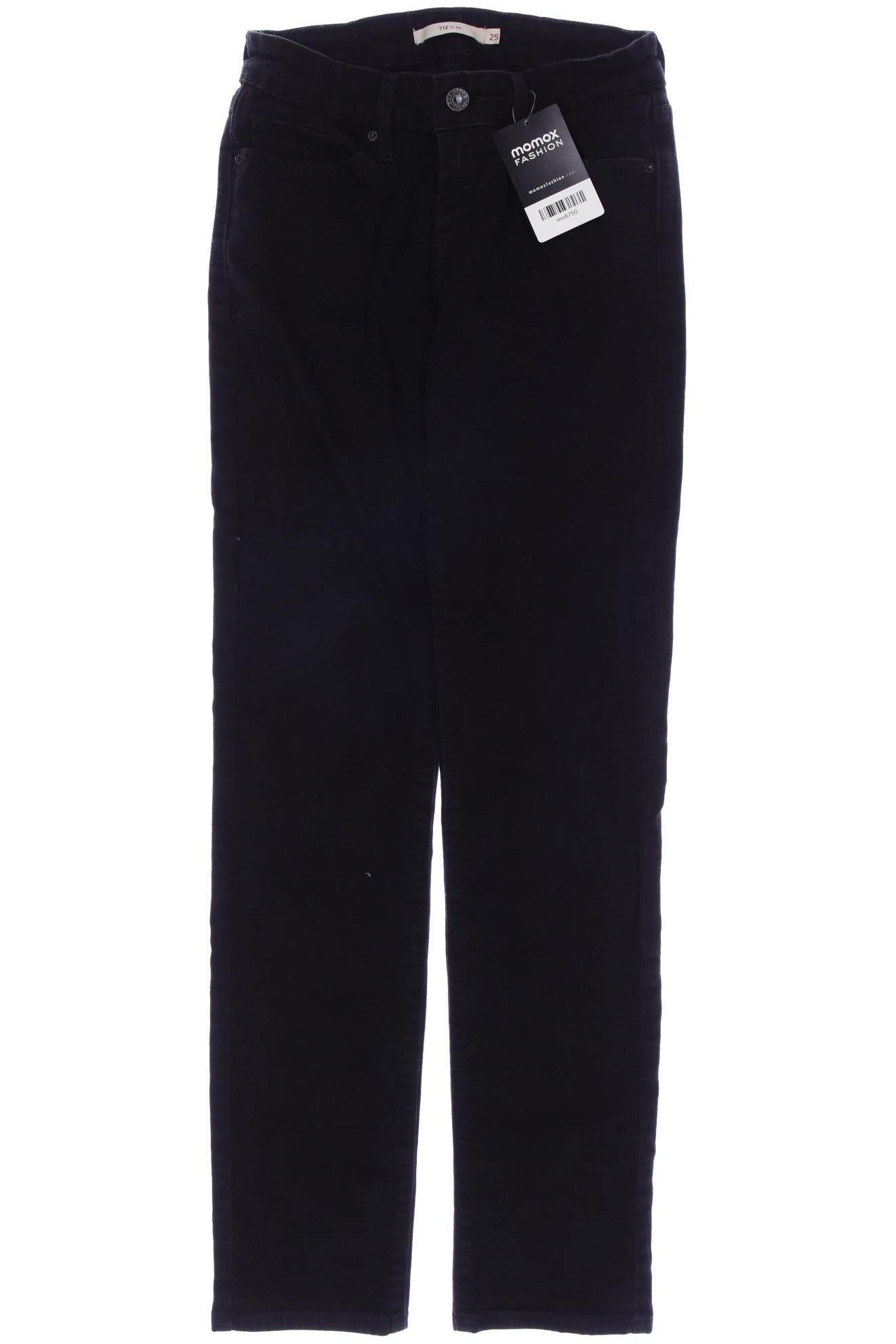

Levis Damen Jeans, schwarz, Gr. 25