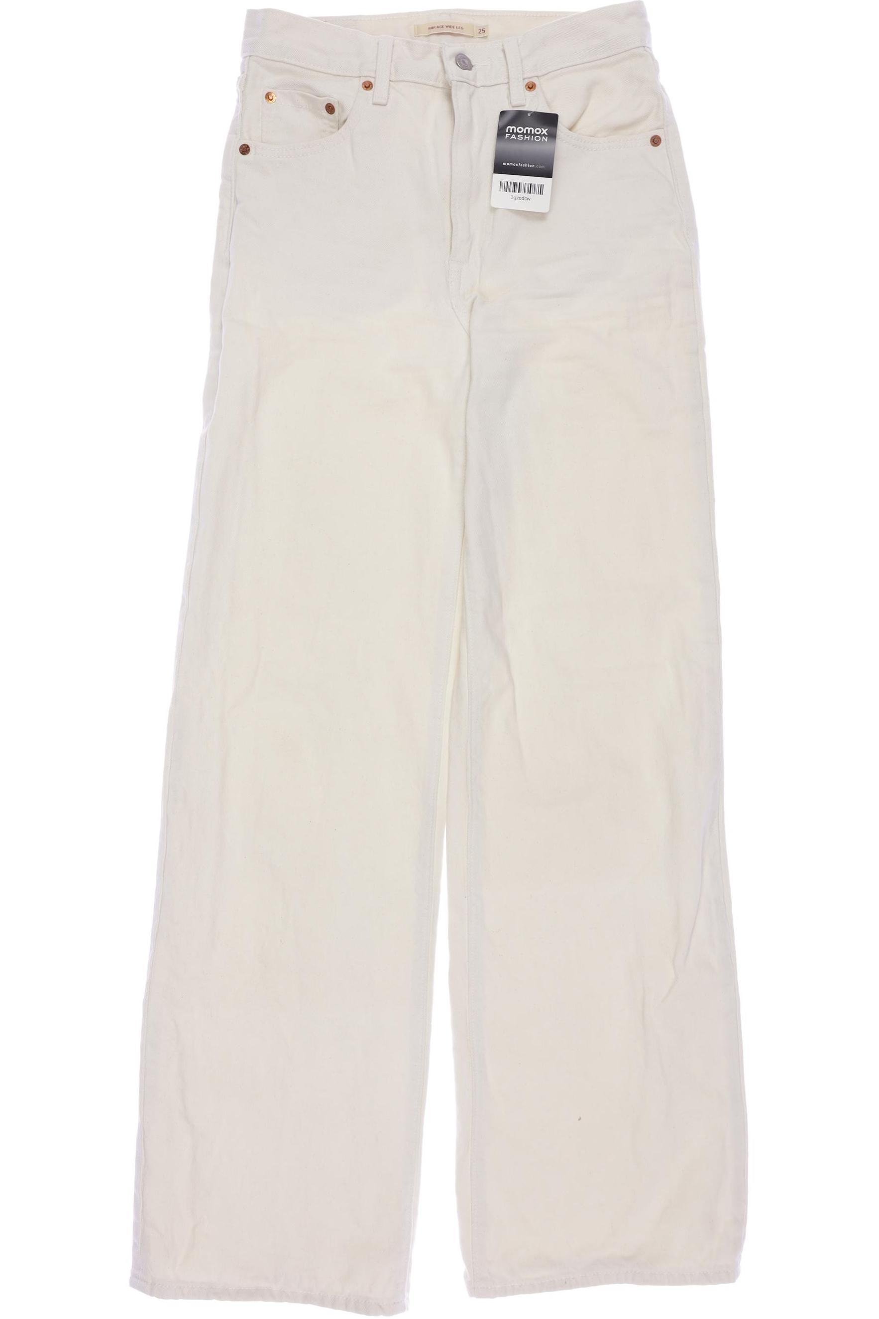 

Levis Damen Jeans, cremeweiß, Gr. 25