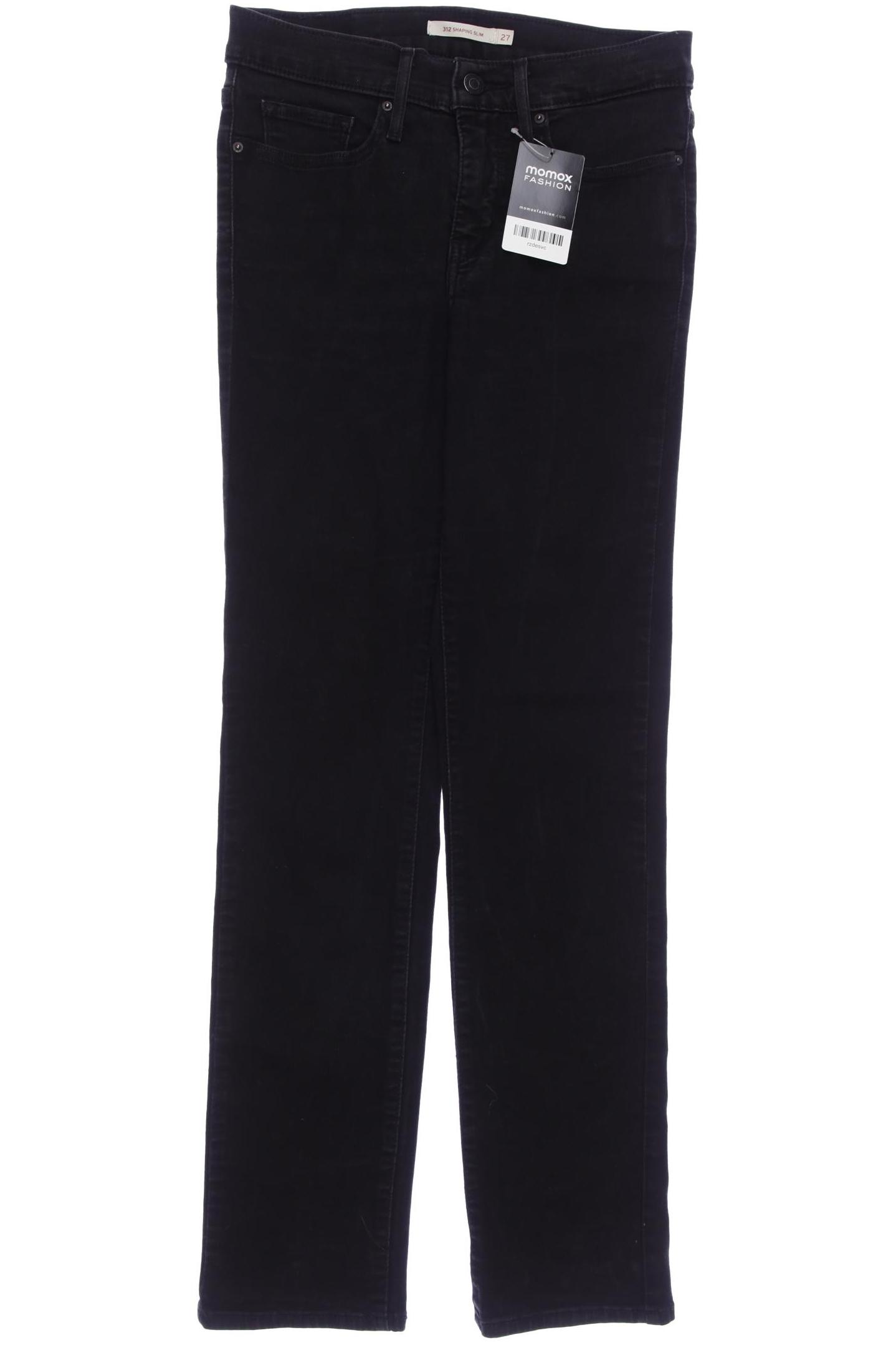 

Levis Damen Jeans, schwarz, Gr. 27