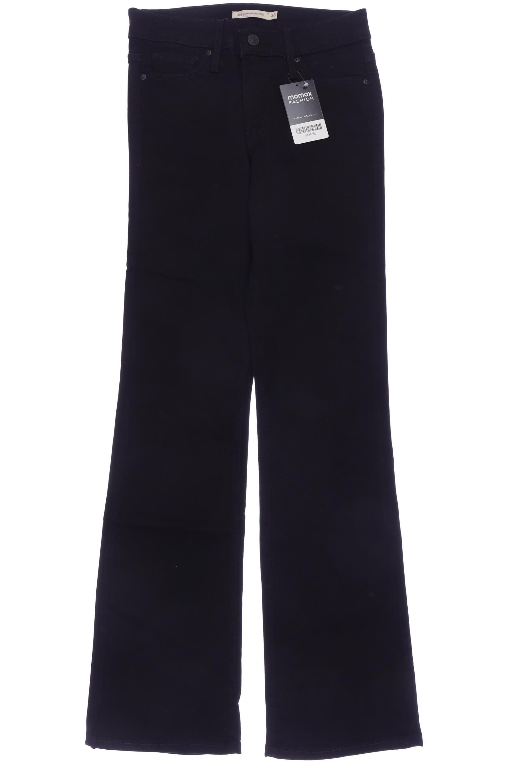 

Levis Damen Jeans, schwarz, Gr. 26