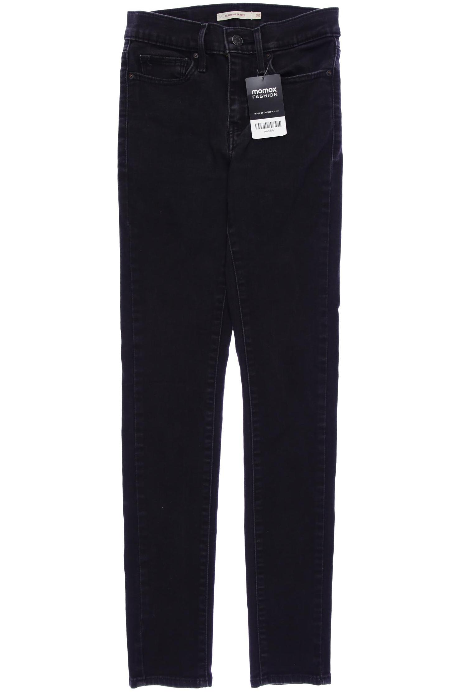 

Levis Damen Jeans, schwarz, Gr. 25