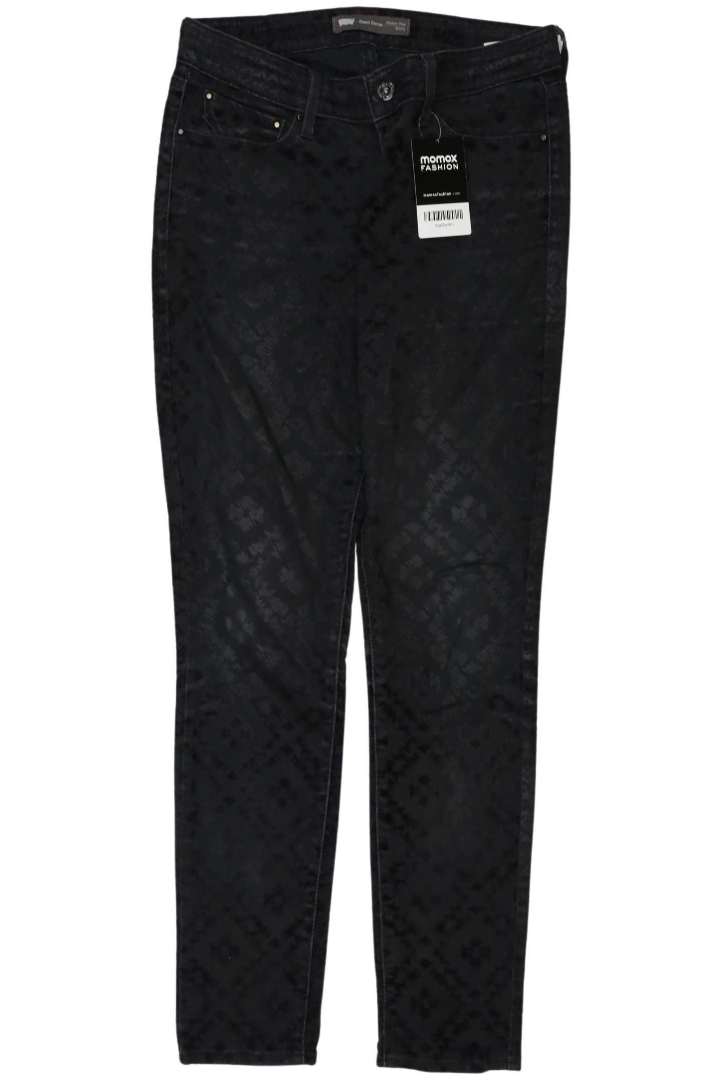 

Levis Damen Jeans, schwarz, Gr. 25