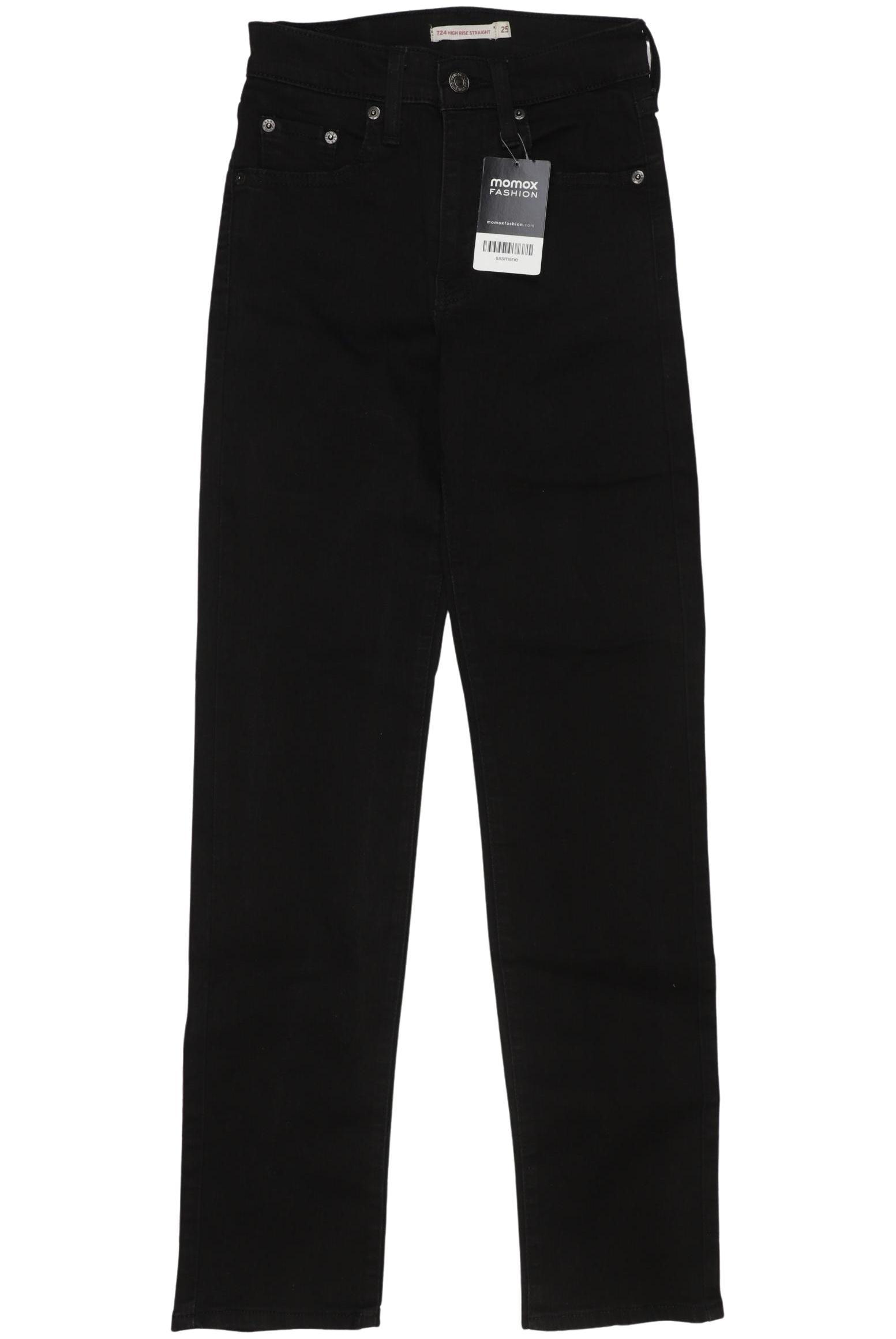 

Levis Damen Jeans, schwarz, Gr. 25