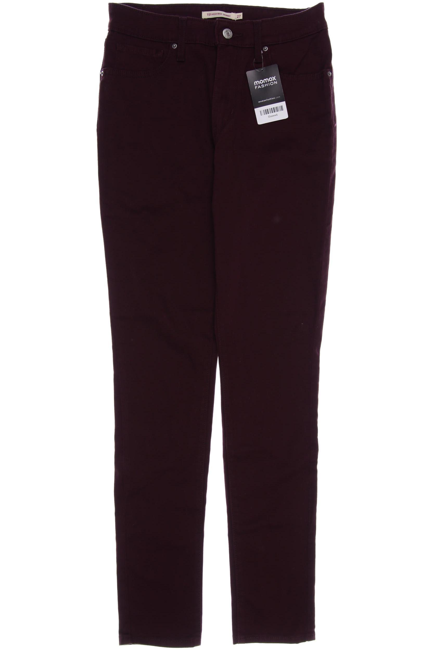 

Levis Damen Jeans, bordeaux