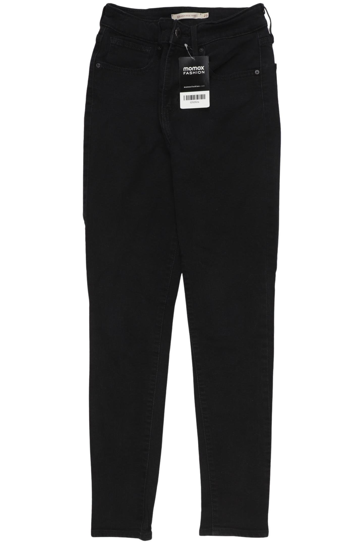 

Levis Damen Jeans, schwarz, Gr. 25