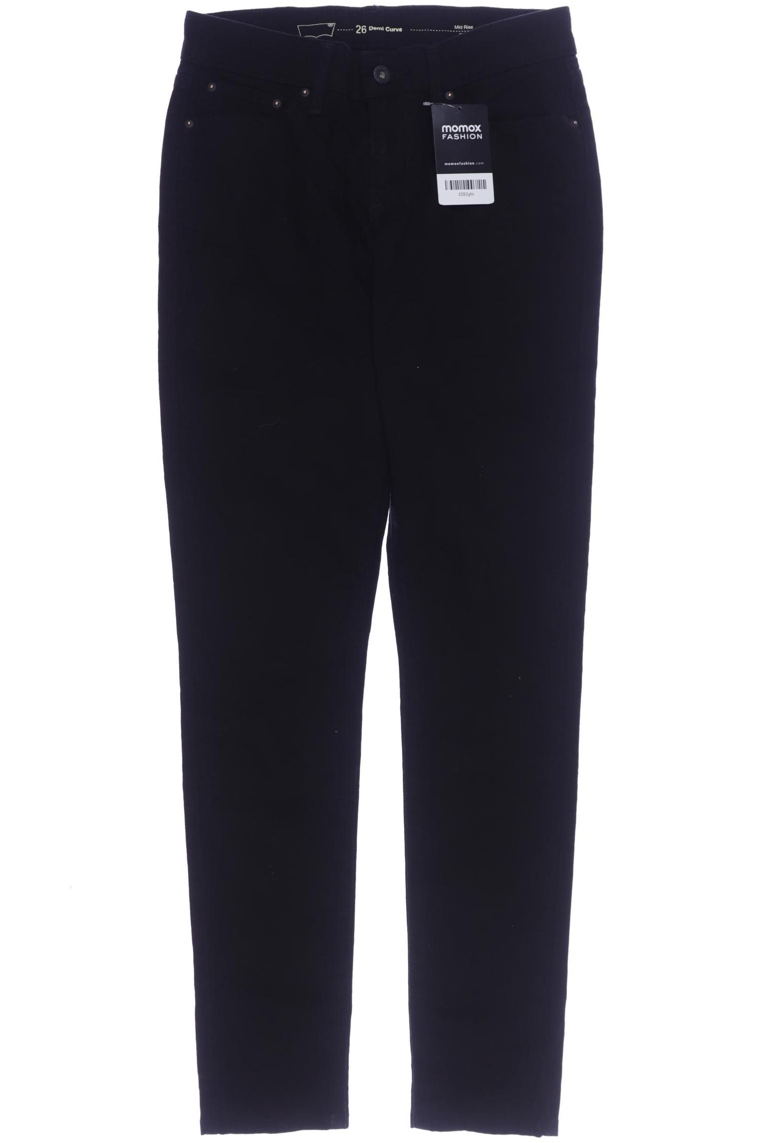 

Levis Damen Jeans, schwarz, Gr. 26