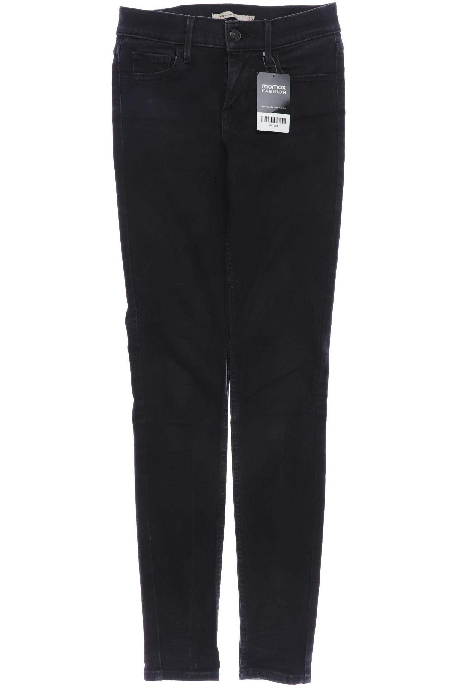 

Levis Damen Jeans, schwarz, Gr. 25