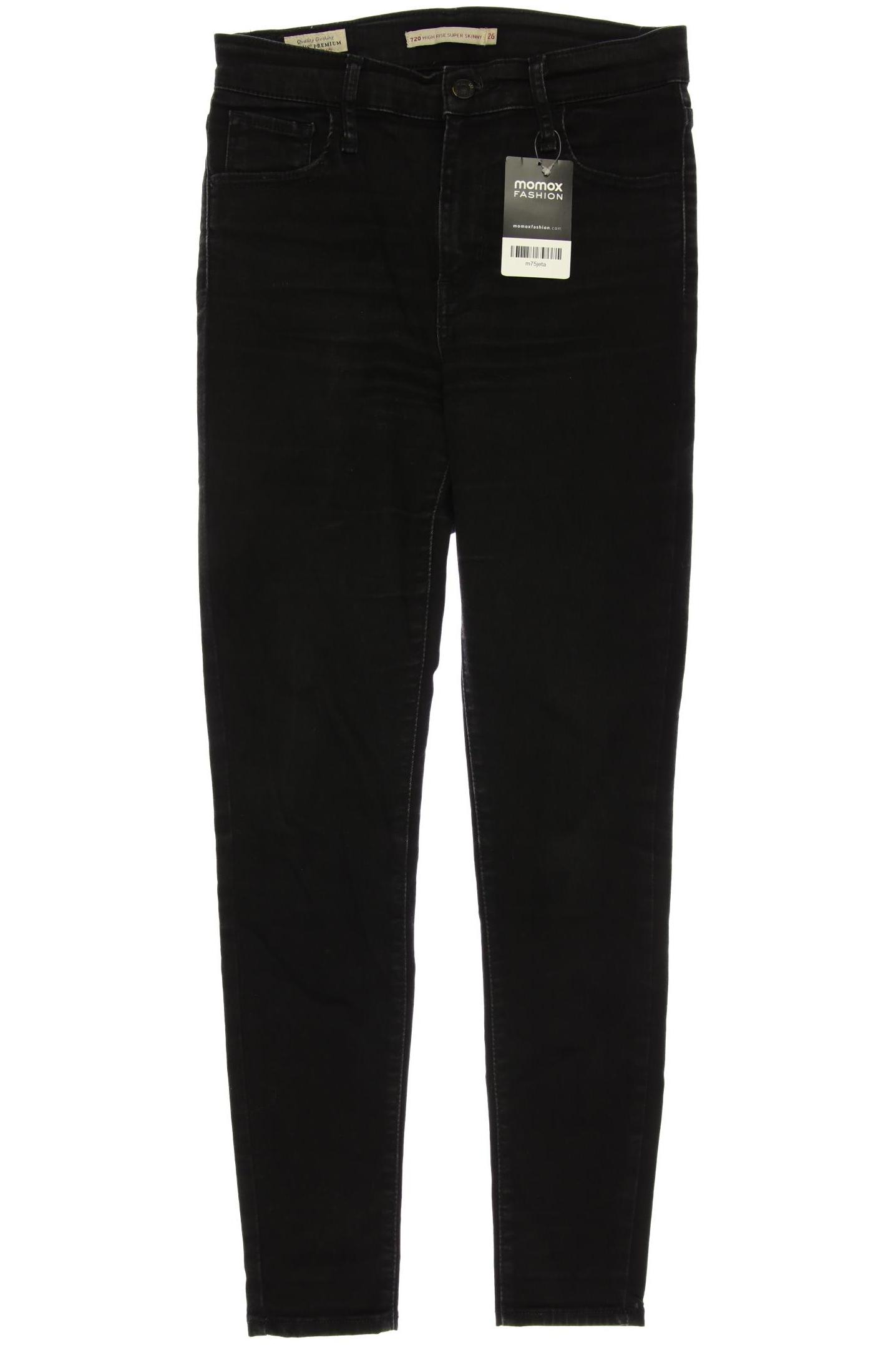 

Levis Damen Jeans, schwarz, Gr. 26