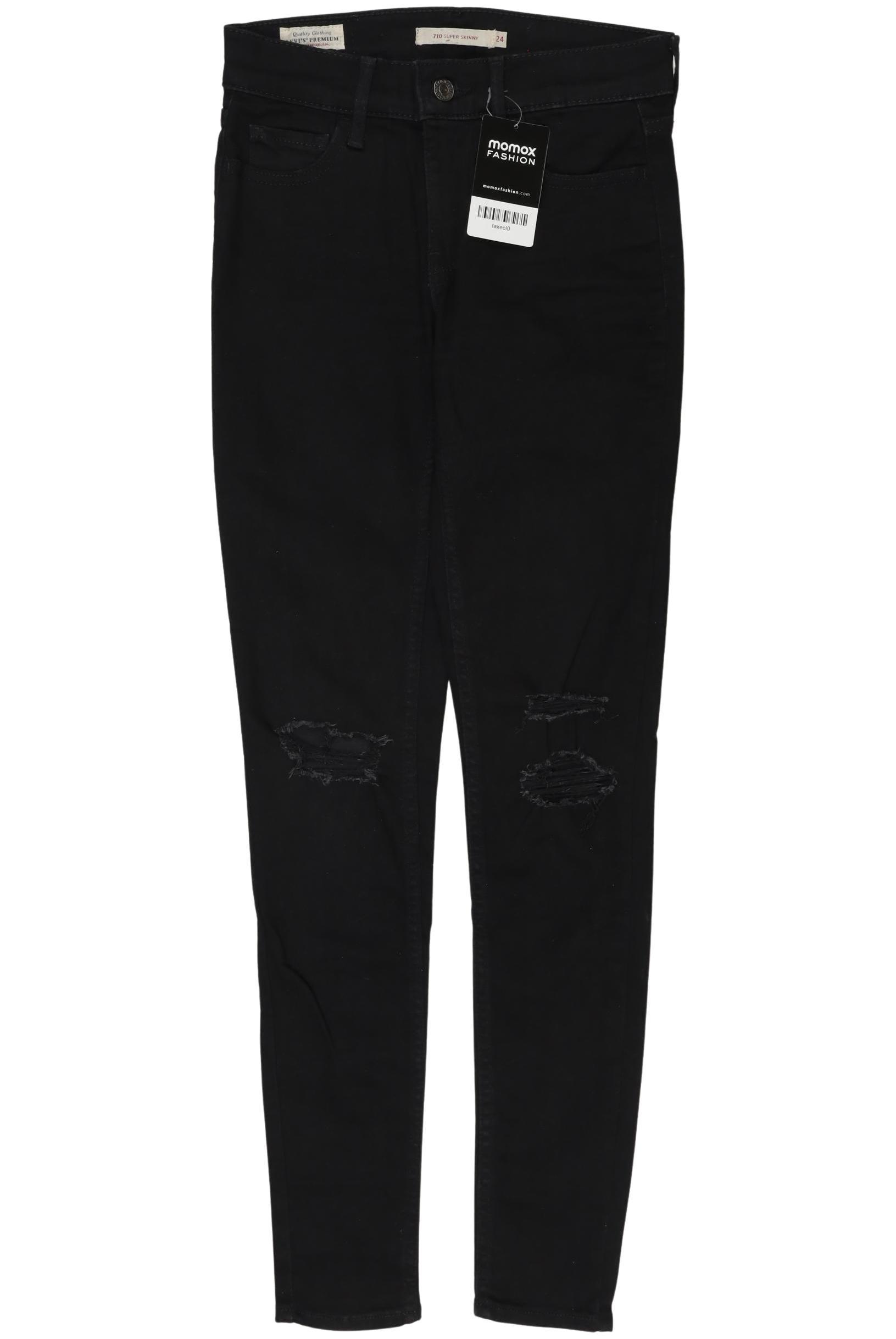 

Levis Damen Jeans, schwarz, Gr. 24