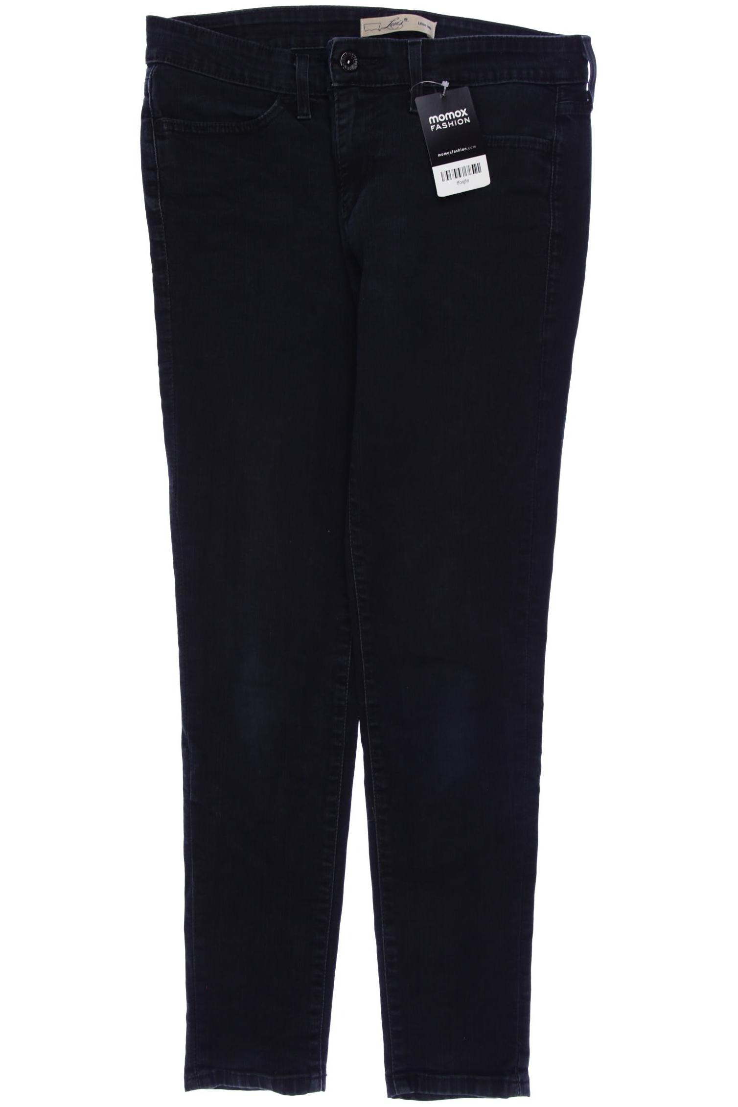 

Levis Damen Jeans, schwarz, Gr. 8