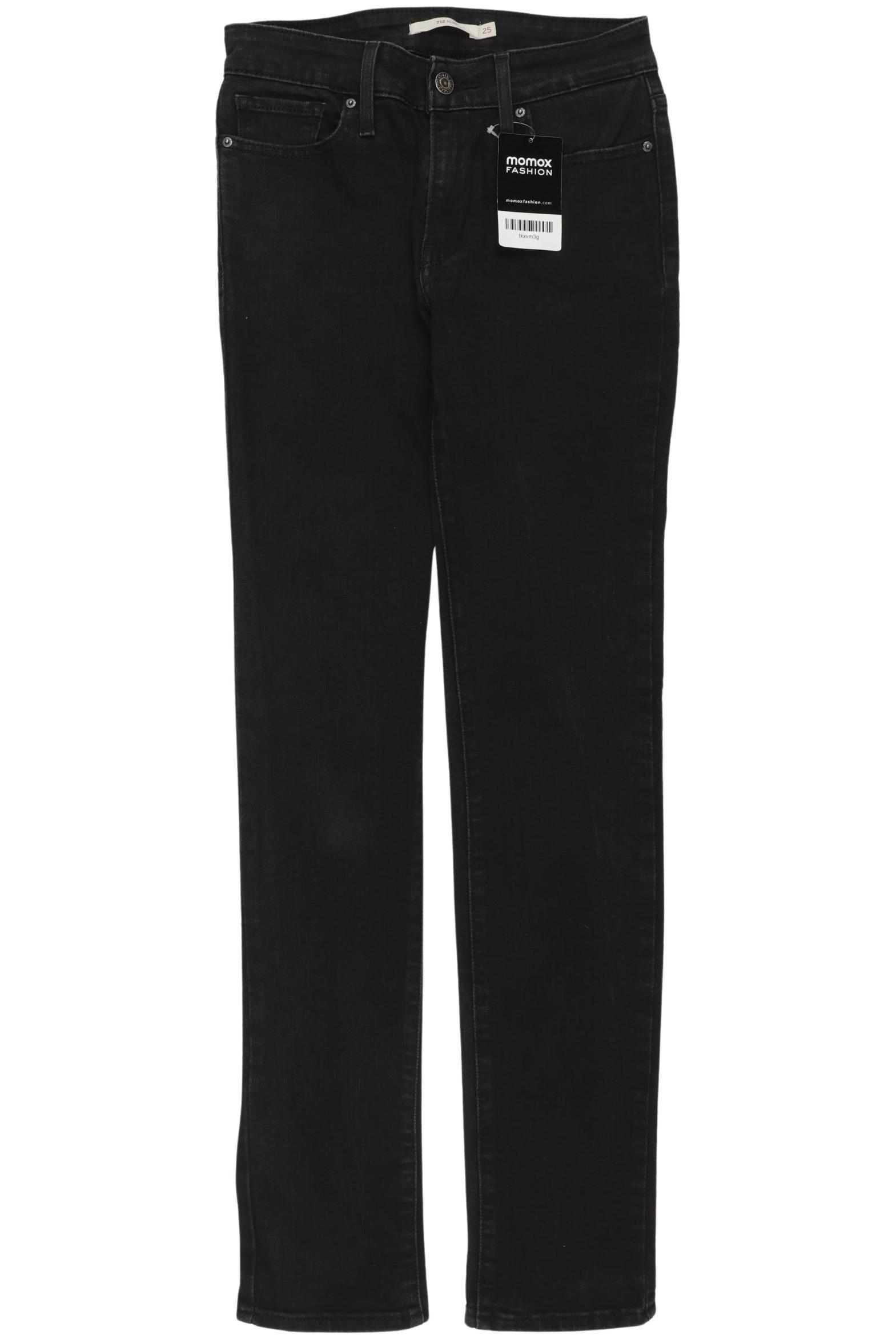 

Levis Damen Jeans, schwarz, Gr. 25