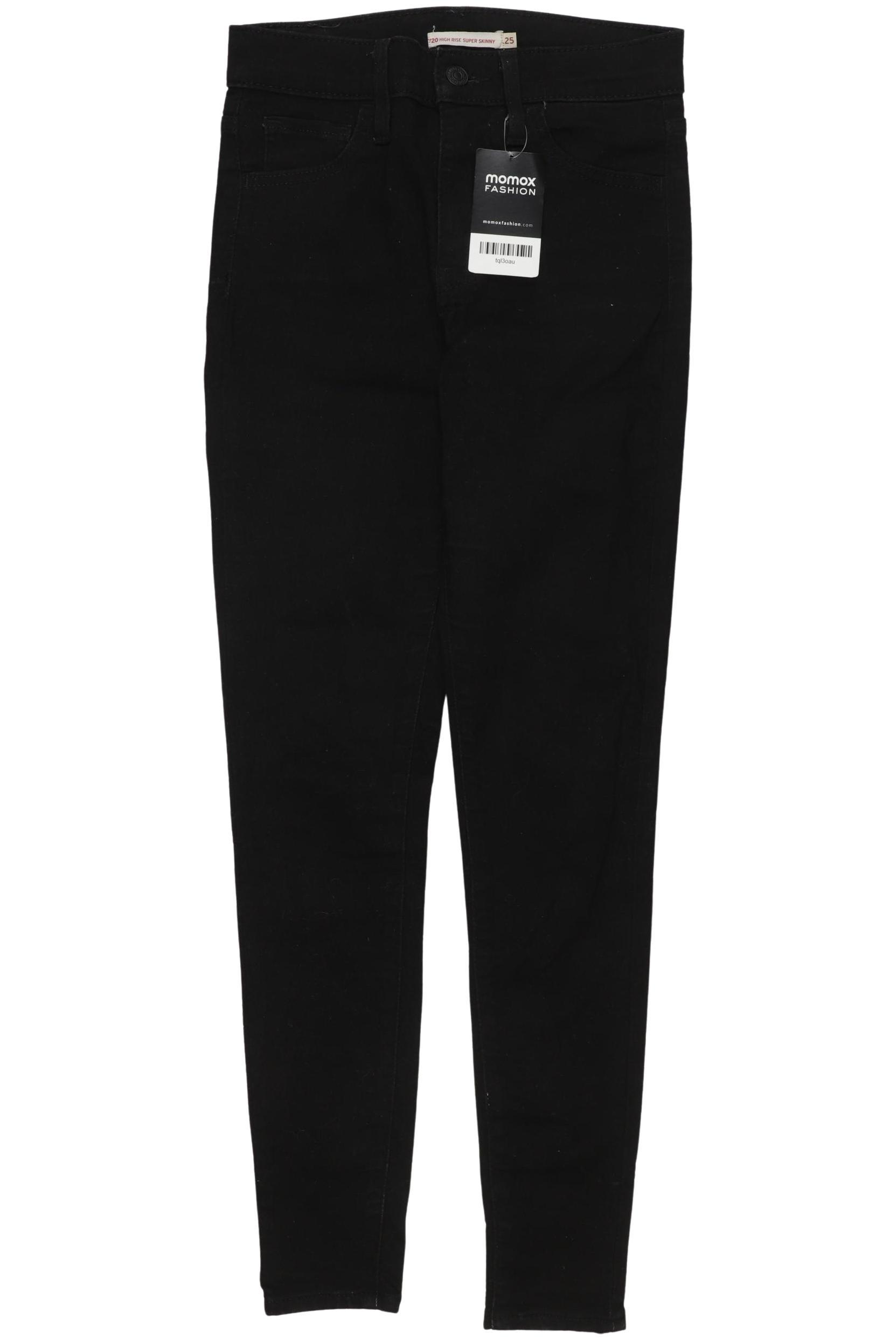 

Levis Damen Jeans, schwarz, Gr. 25