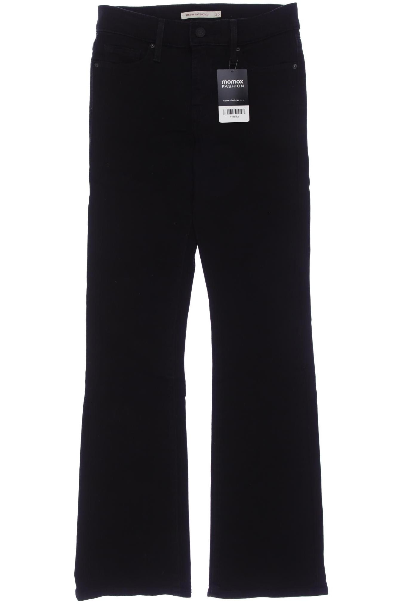 

Levis Damen Jeans, schwarz, Gr. 26