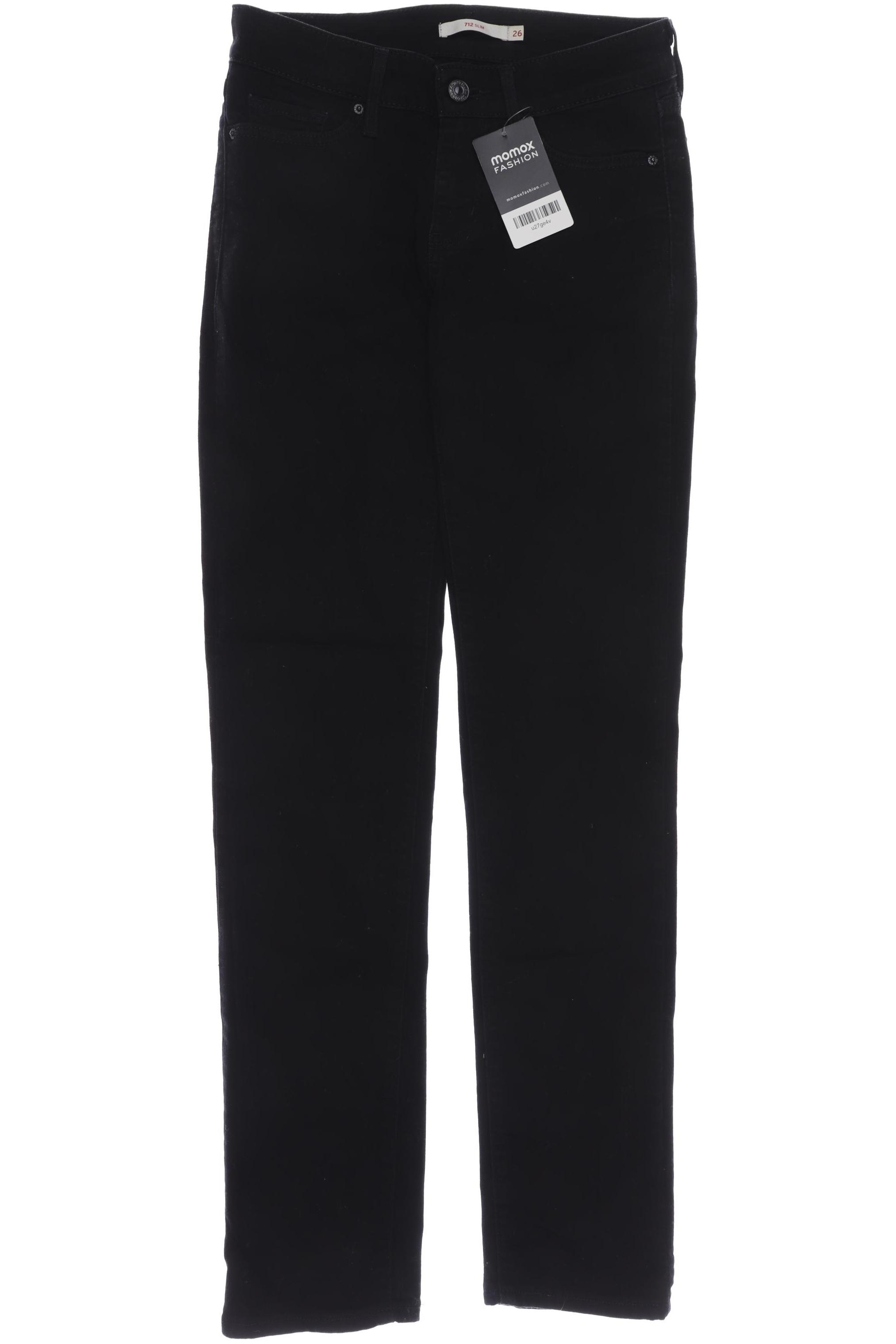 

Levis Damen Jeans, schwarz, Gr. 26