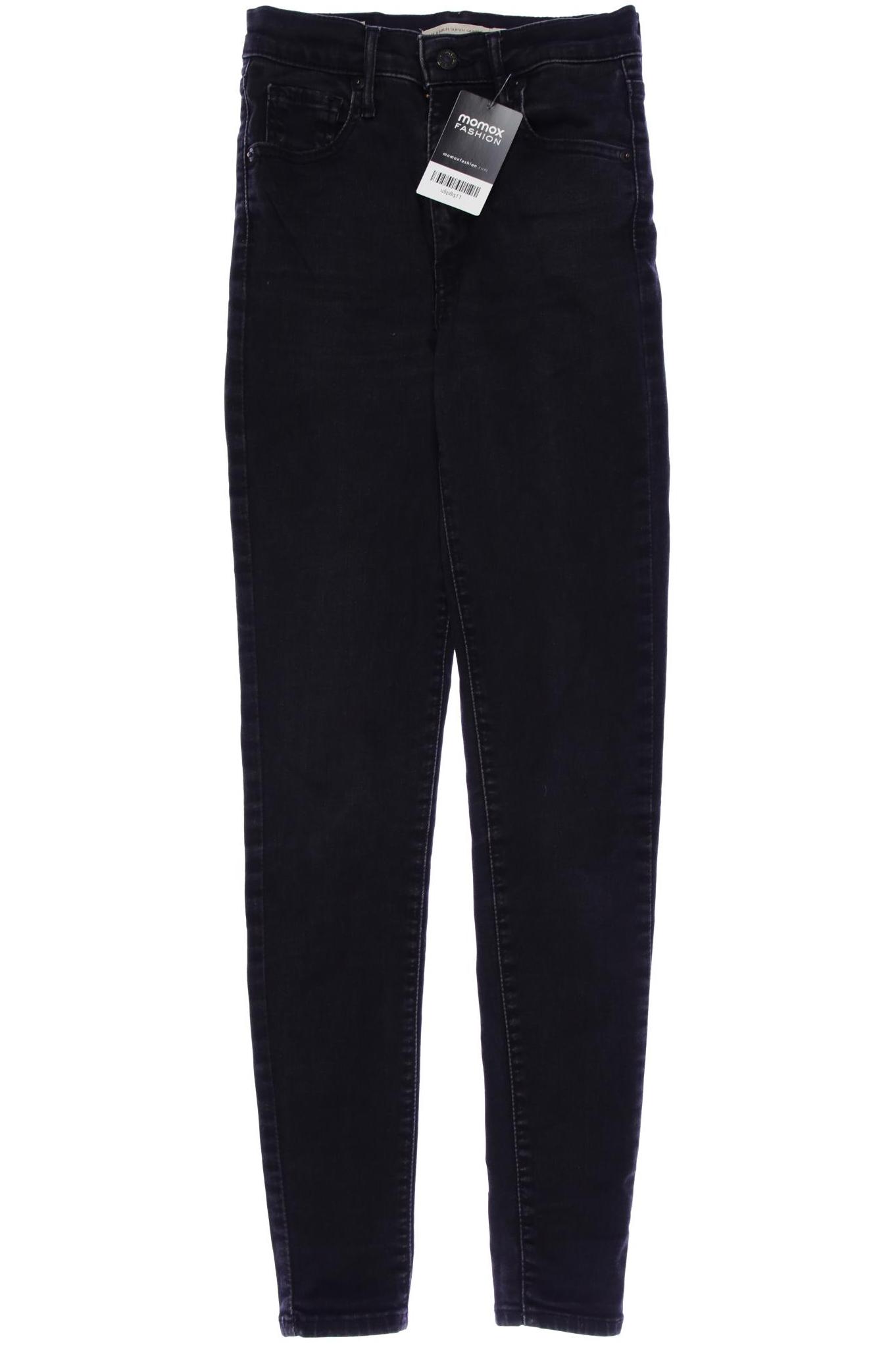 

Levis Damen Jeans, schwarz, Gr. 25