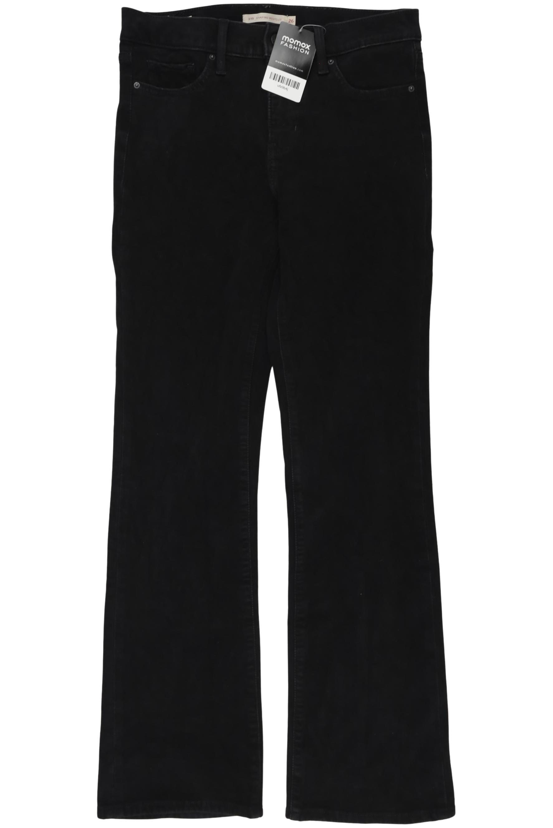 

Levis Damen Jeans, schwarz, Gr. 26