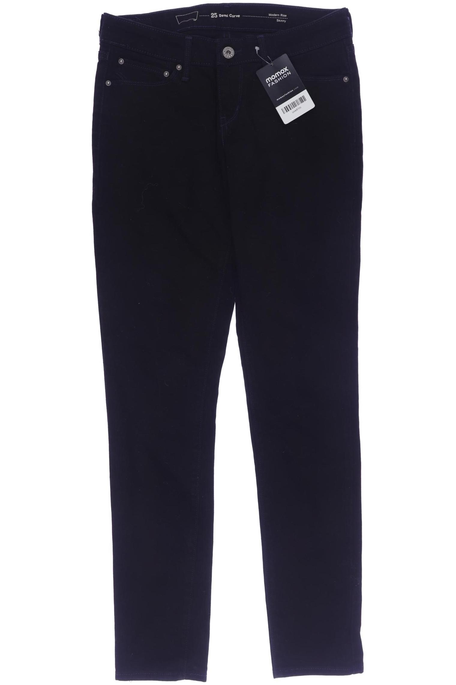 

Levis Damen Jeans, schwarz, Gr. 25