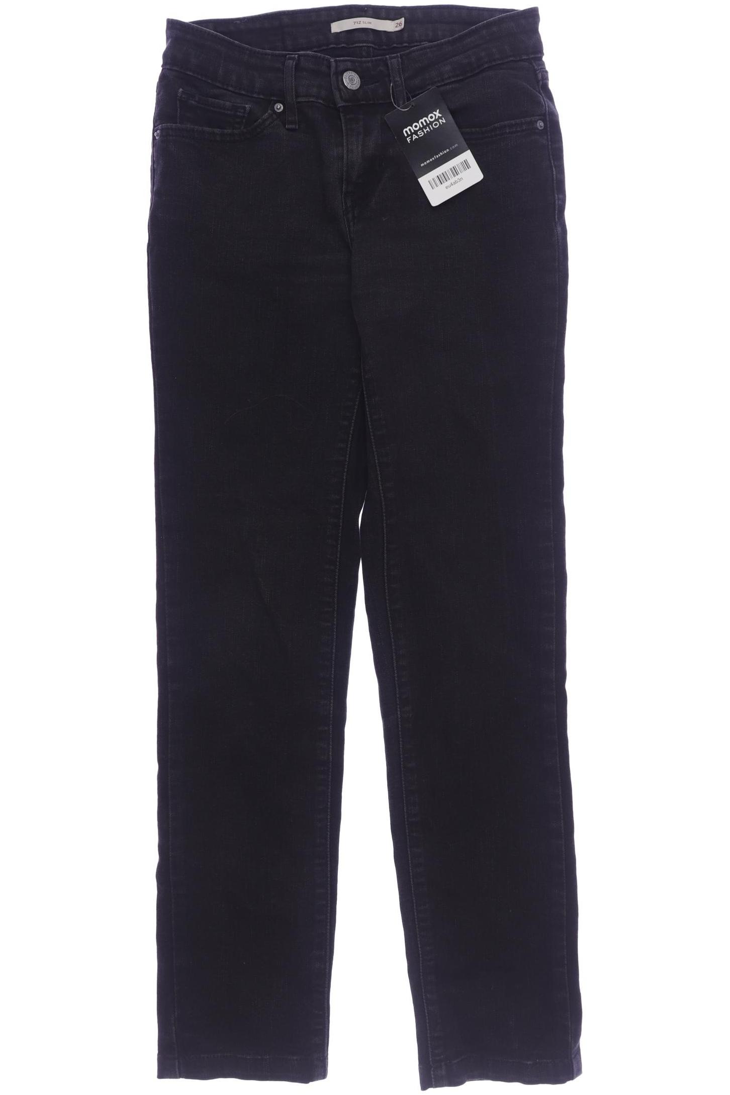 

Levis Damen Jeans, schwarz, Gr. 26